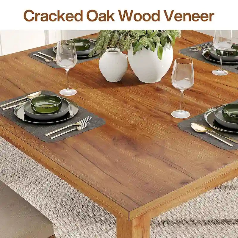 Table de salle à manger carrée de 39,4 pouces pour 2 à 4 personnes avec pieds en bois massif pour salon ou salle à manger
