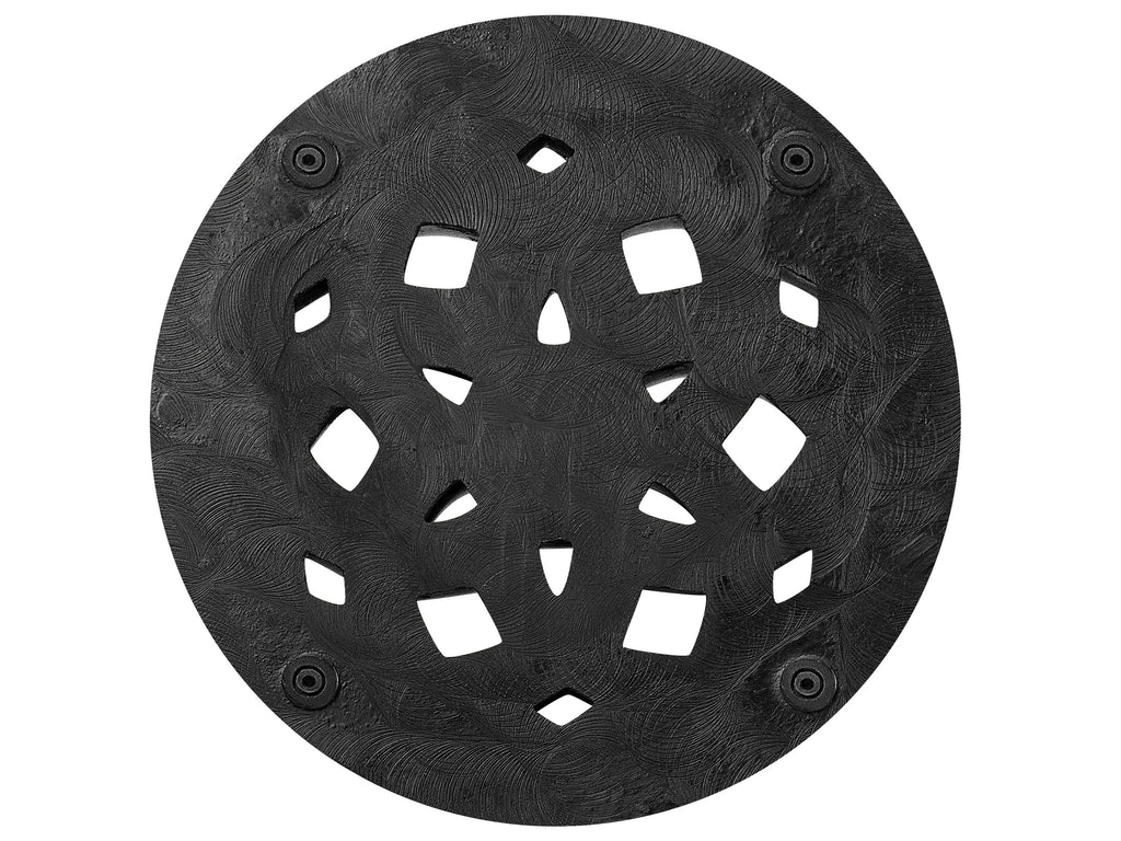 Pied de parasol rond noir 23 kg