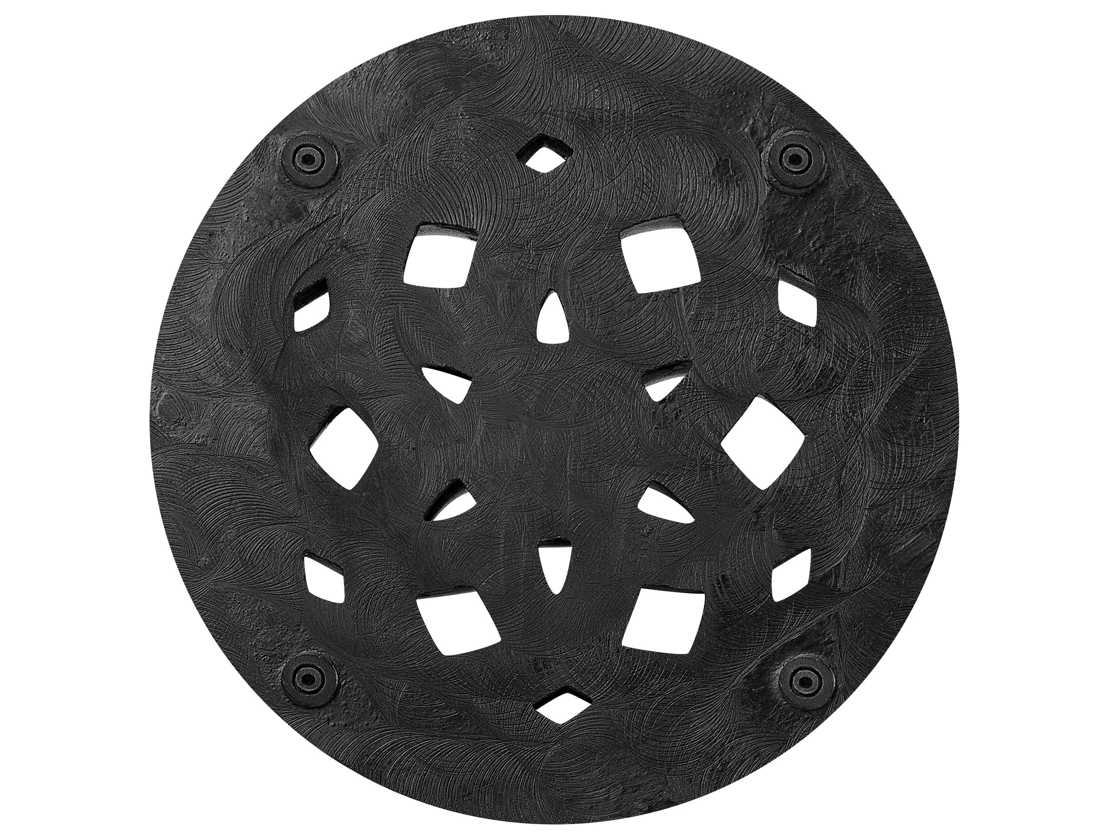 Pied de parasol rond noir 23 kg