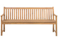 Panchina da giardino VIVARA 180 cm Legno di acacia certificato Marrone chiaro