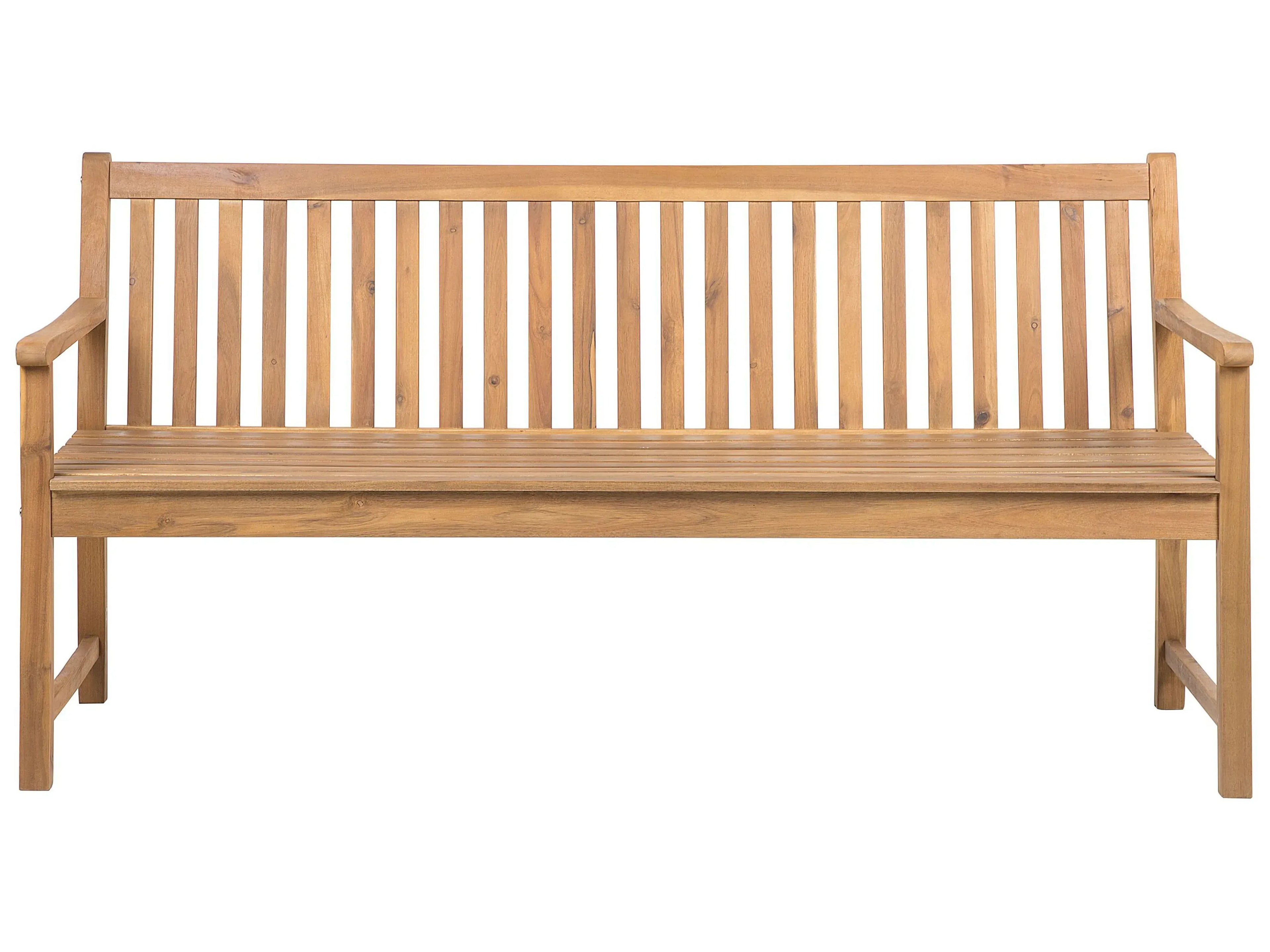 Panchina da giardino VIVARA 180 cm Legno di acacia certificato Marrone chiaro