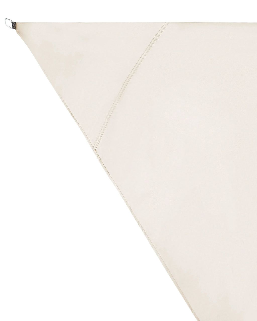 Voile d'ombrage 300 cm 300 cm Blanc cassé