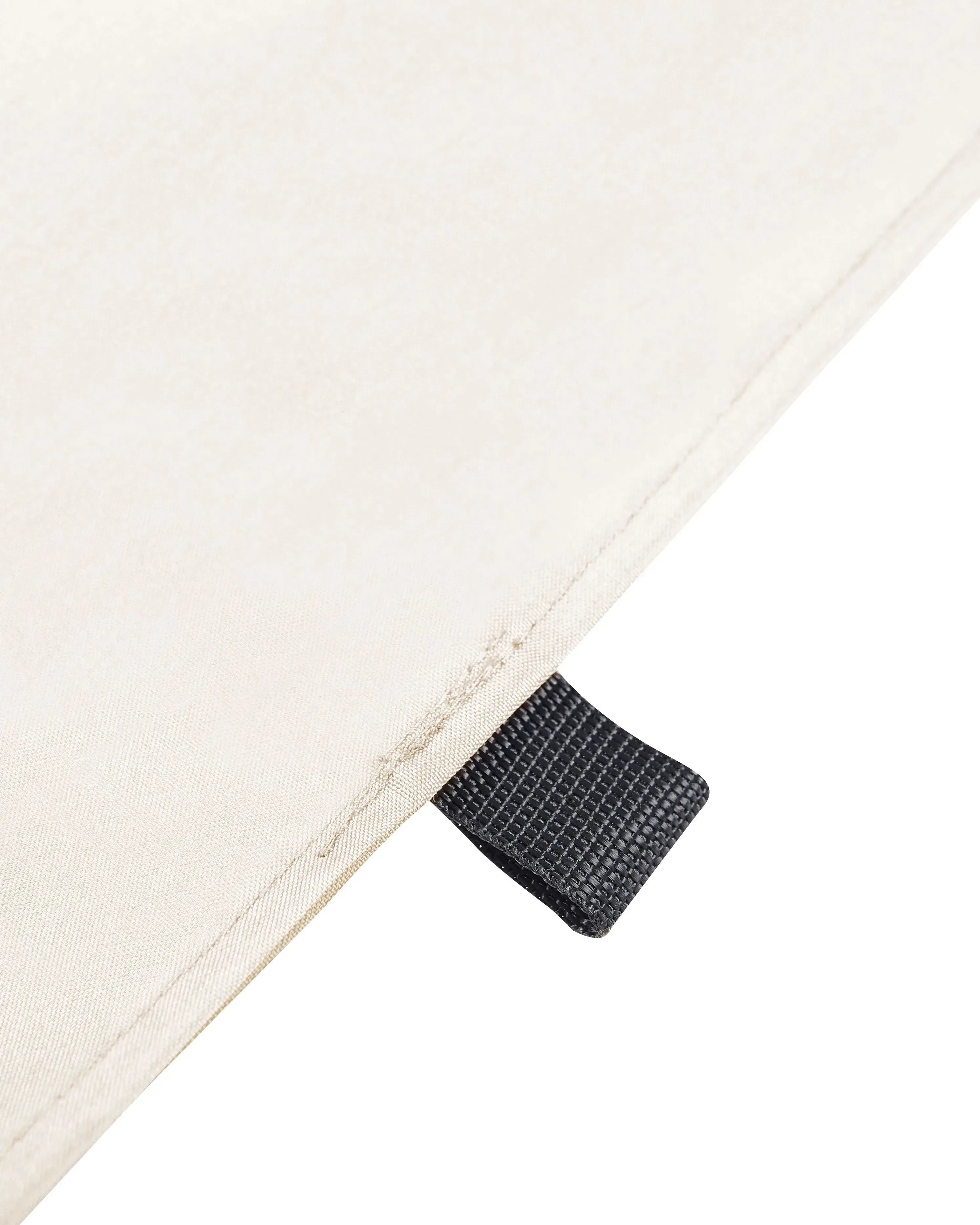 Voile d'ombrage 300 cm 300 cm Blanc cassé