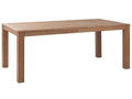 Tavolo da pranzo da giardino MONSANO 190 cm 105 cm Legno d'eucalipto Marrone