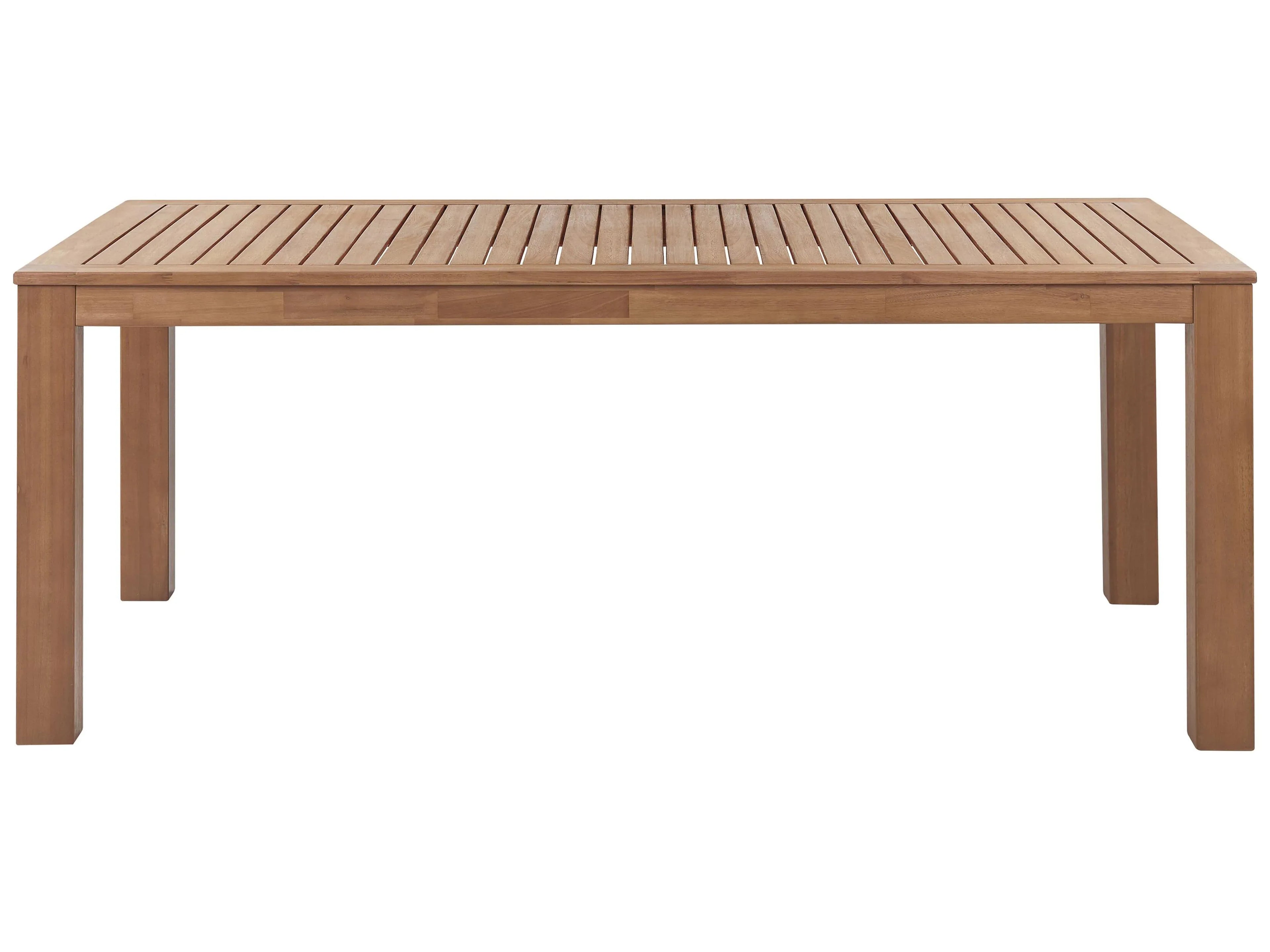 Table de jardin 190 cm 105 cm Bois d'eucalyptus Marron