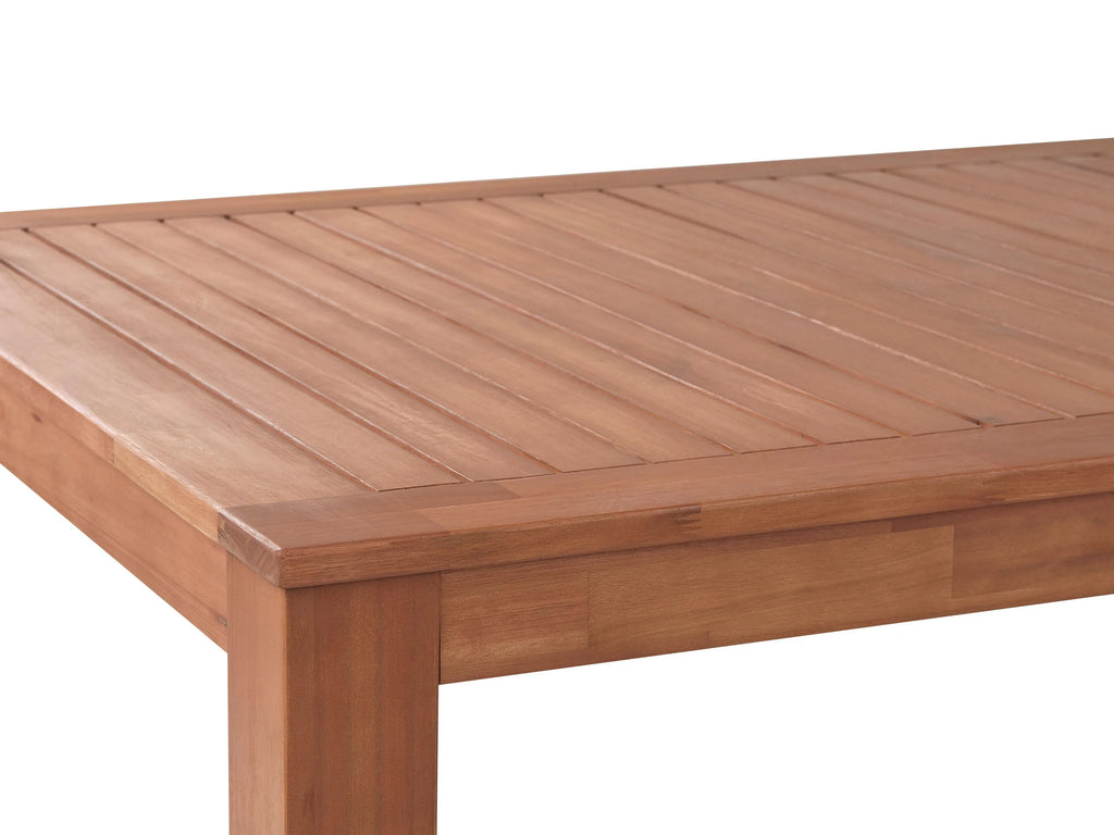 Table de jardin 190 cm 105 cm Bois d'eucalyptus Marron