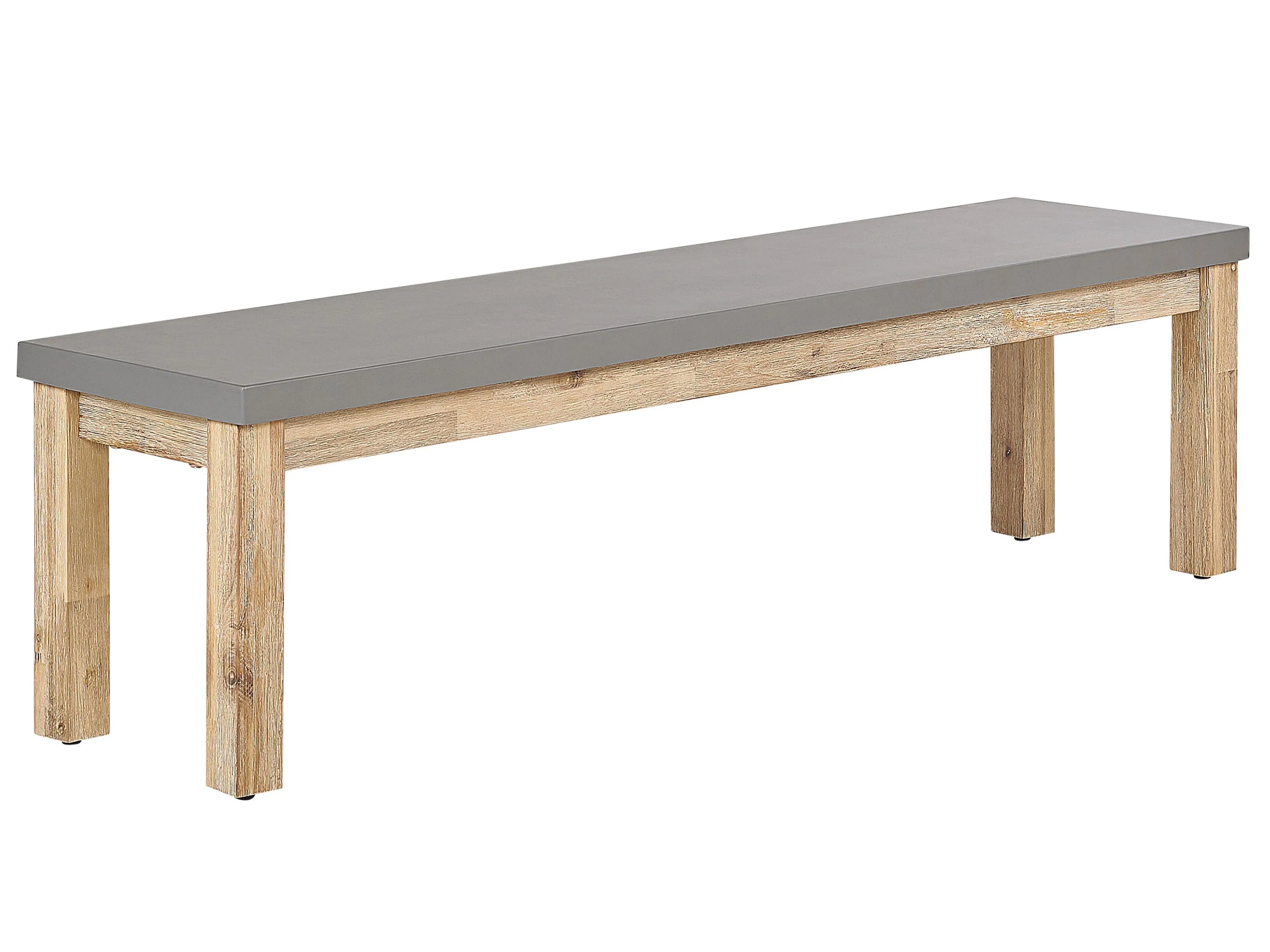 Panchina da giardino OSTUNI 160 cm Cemento Grigio