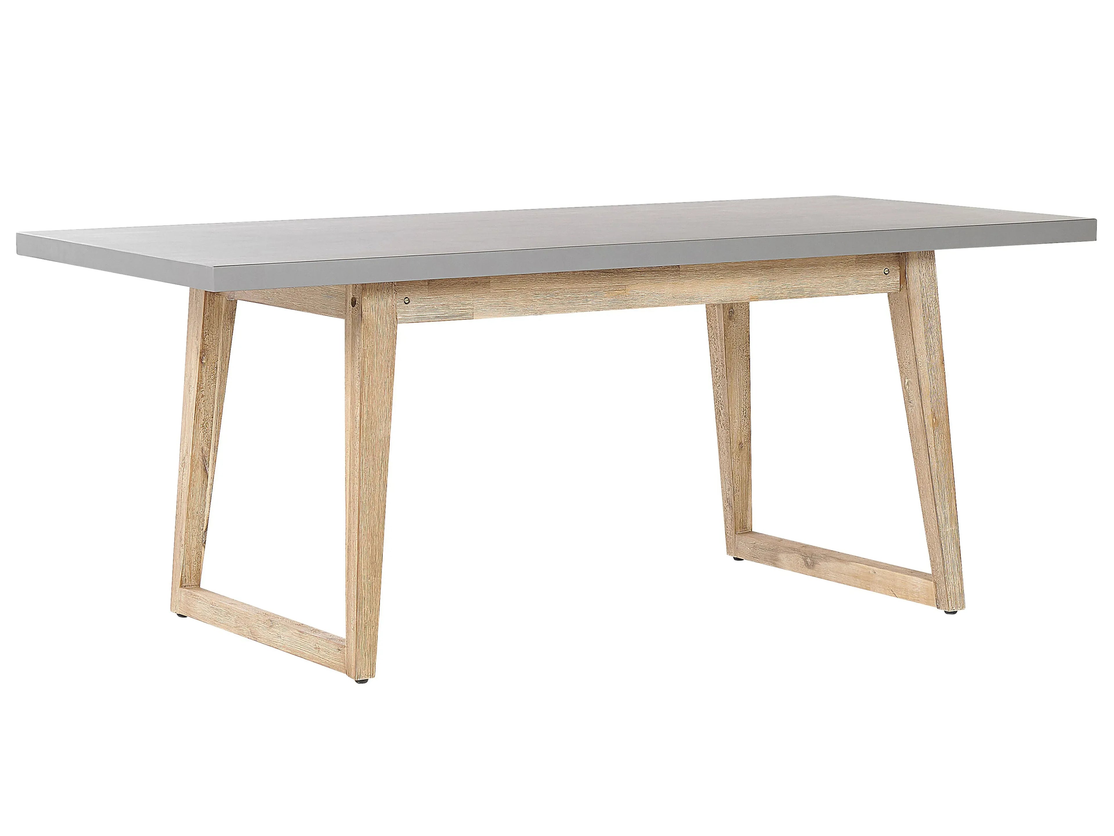 Tavolo da pranzo da giardino ORIA 180 cm 90 cm Cemento Grigio