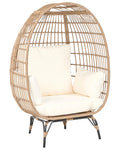 Sedia da giardino VEROLI Rattan sintetico (PE) Beige