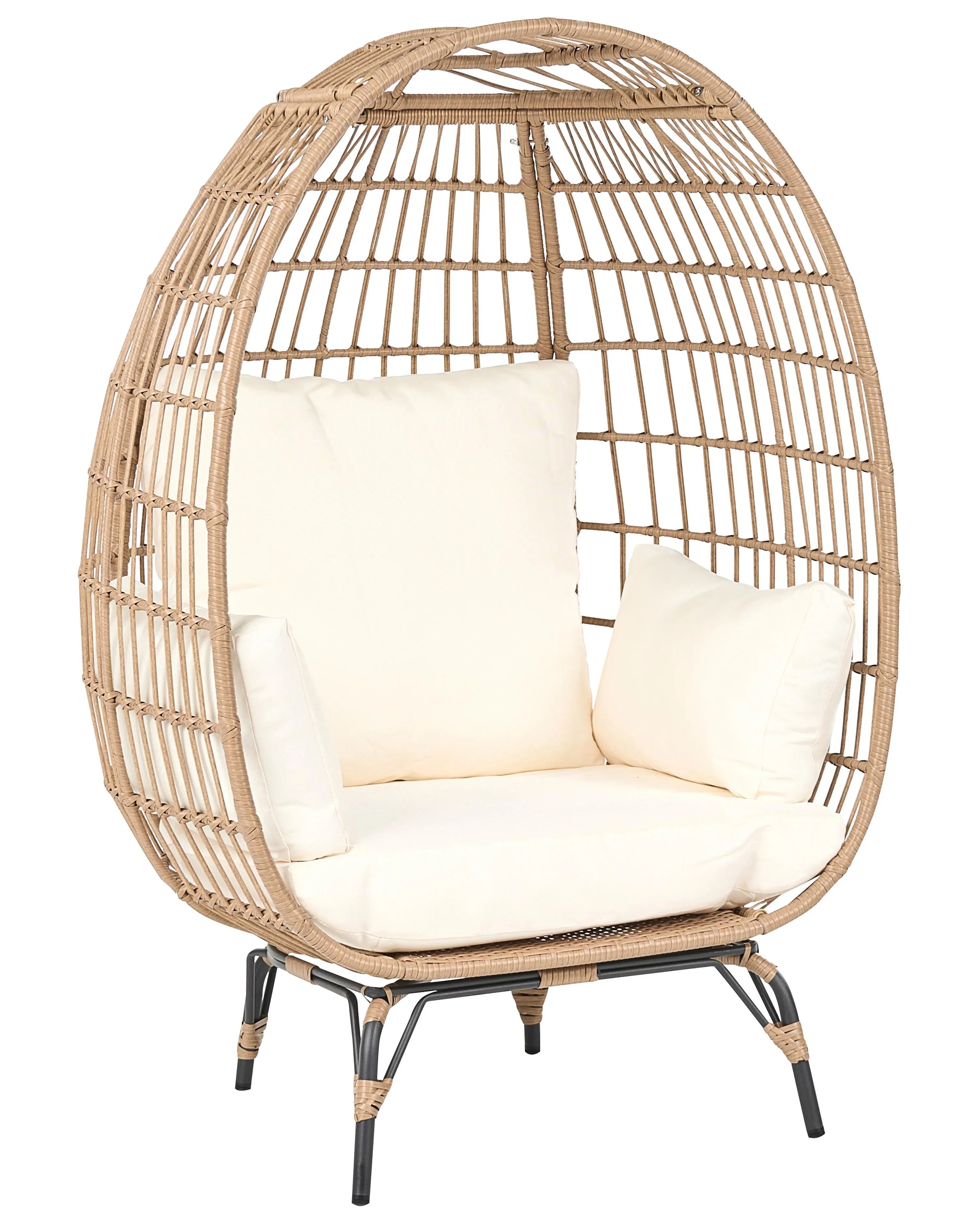 Sedia da giardino VEROLI Rattan sintetico (PE) Beige