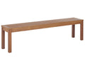 Panchina da giardino MONSANO 170 cm Legno d'eucalipto Marrone