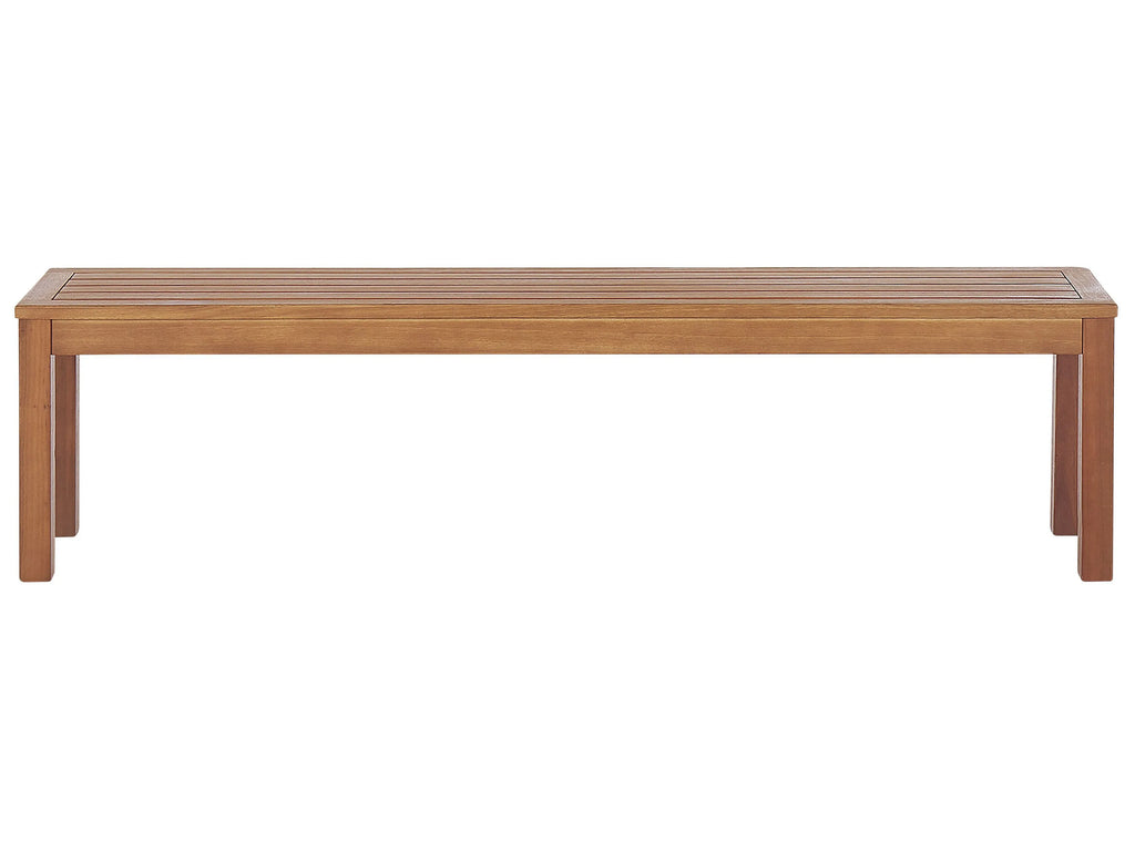 Banc de jardin 170 cm Bois d'eucalyptus Marron