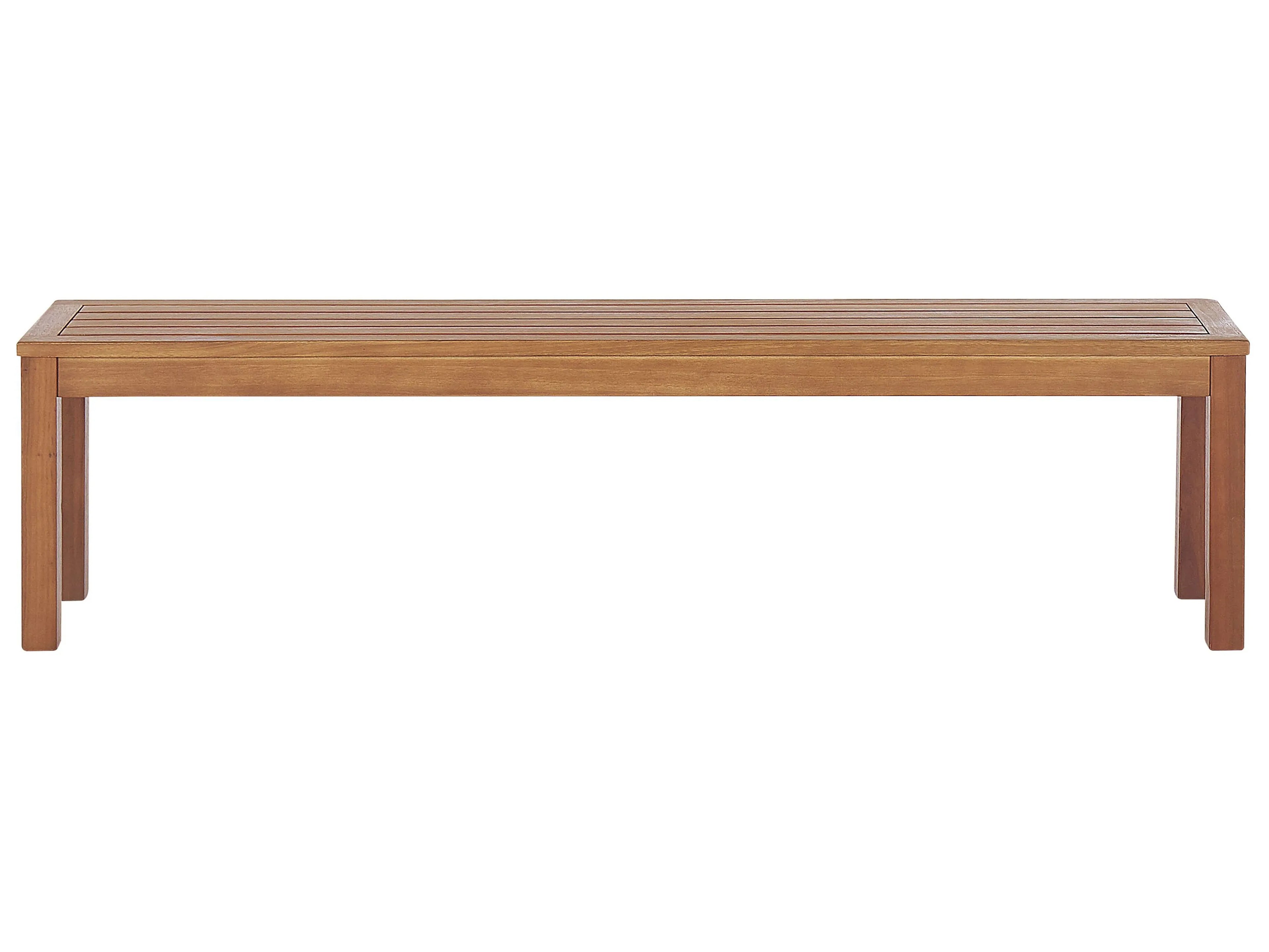 Banc de jardin 170 cm Bois d'eucalyptus Marron