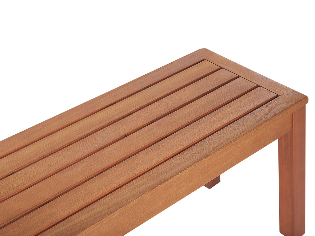 Banc de jardin 170 cm Bois d'eucalyptus Marron