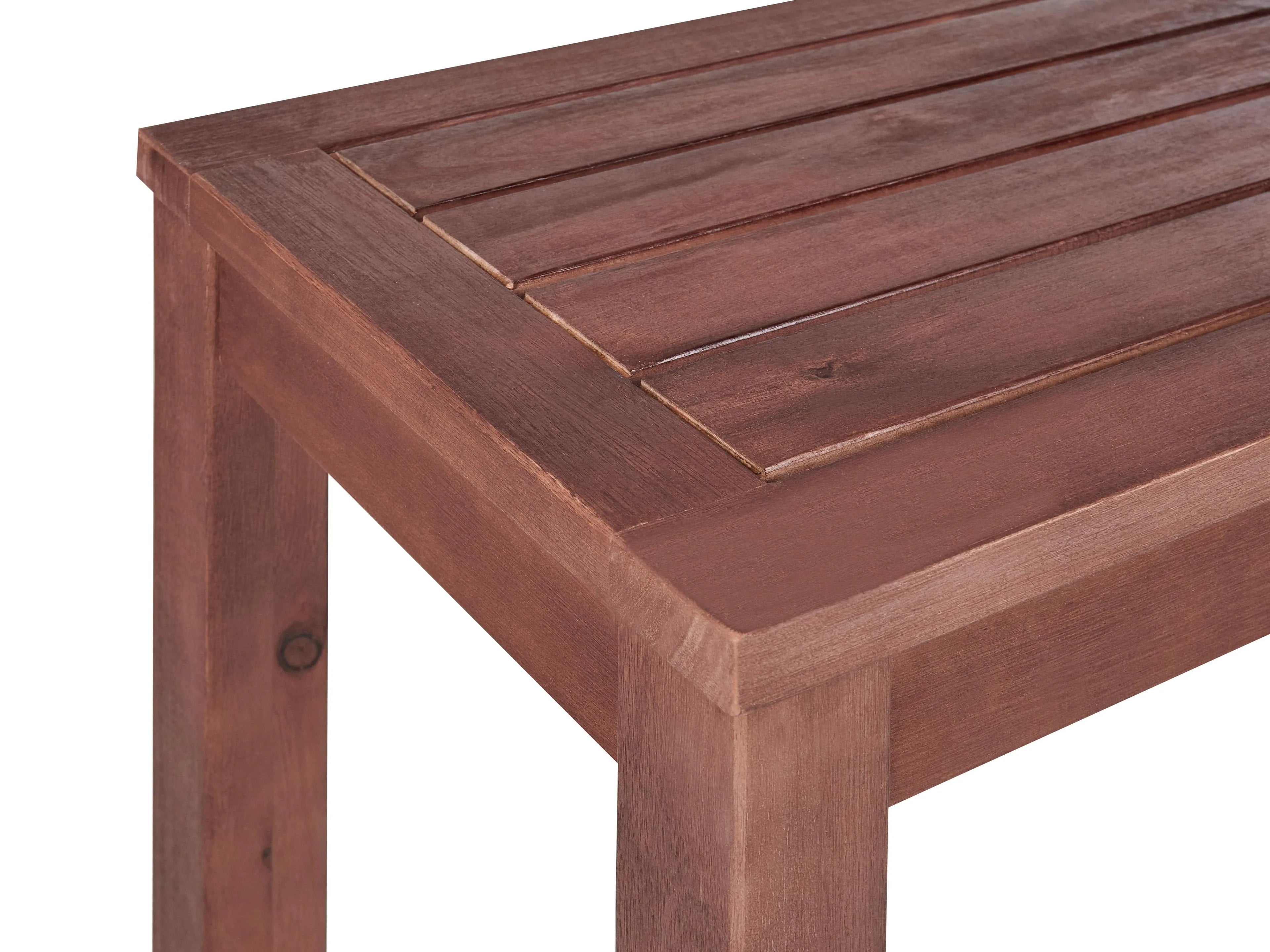 Banc de jardin 160 cm Bois d'eucalyptus Marron foncé