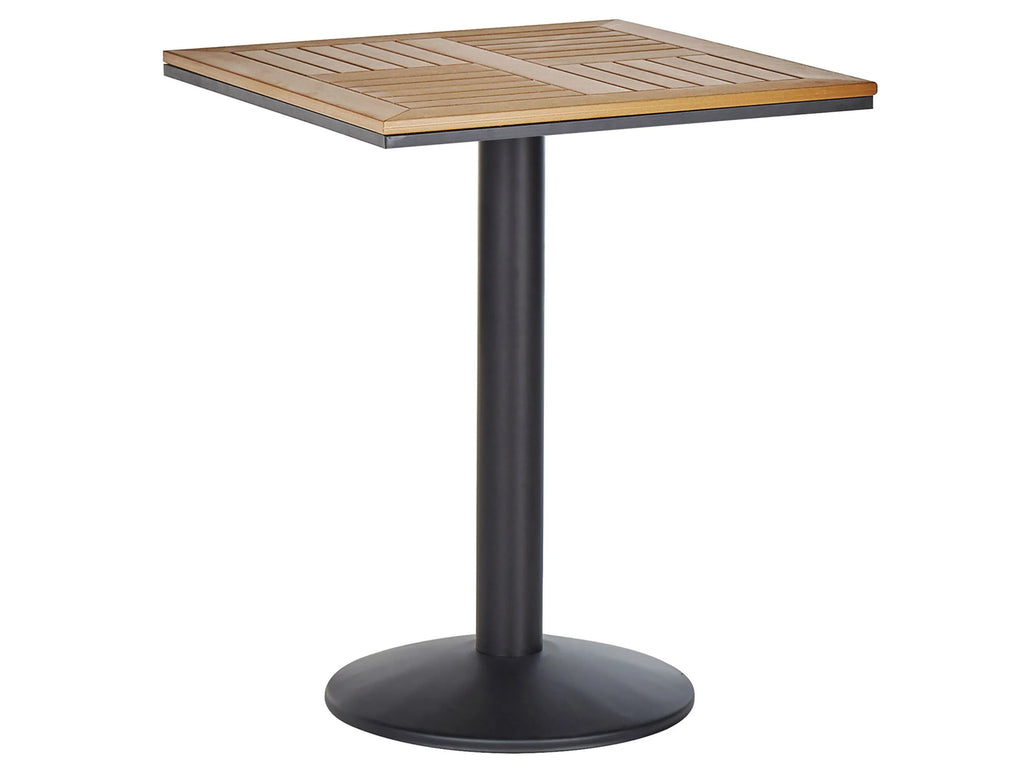 Tavolino Bistrot PALMI 60 cm 60 cm Simil legno Marrone