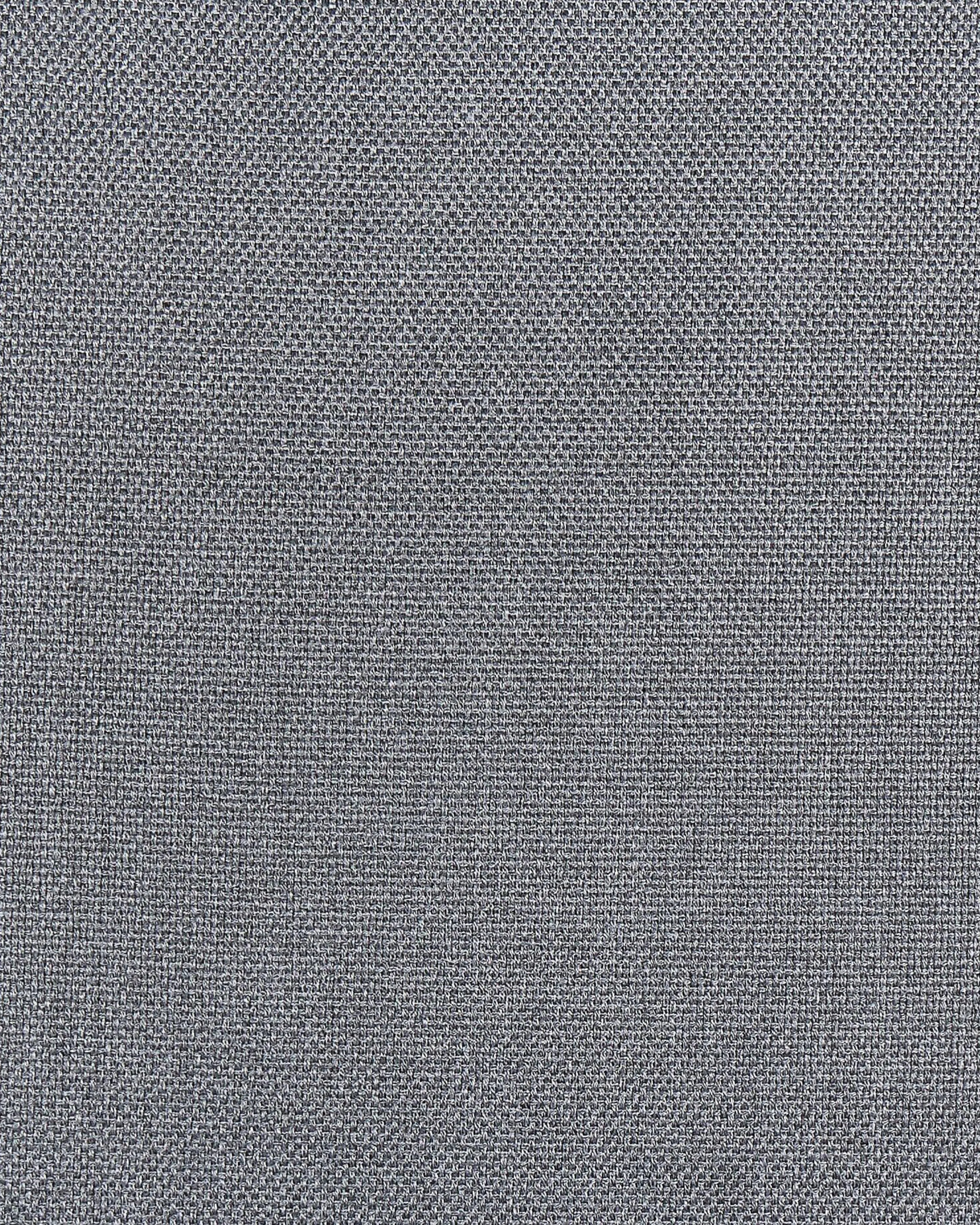 Lot de 2 chaises de jardin avec coussins Métal Gris