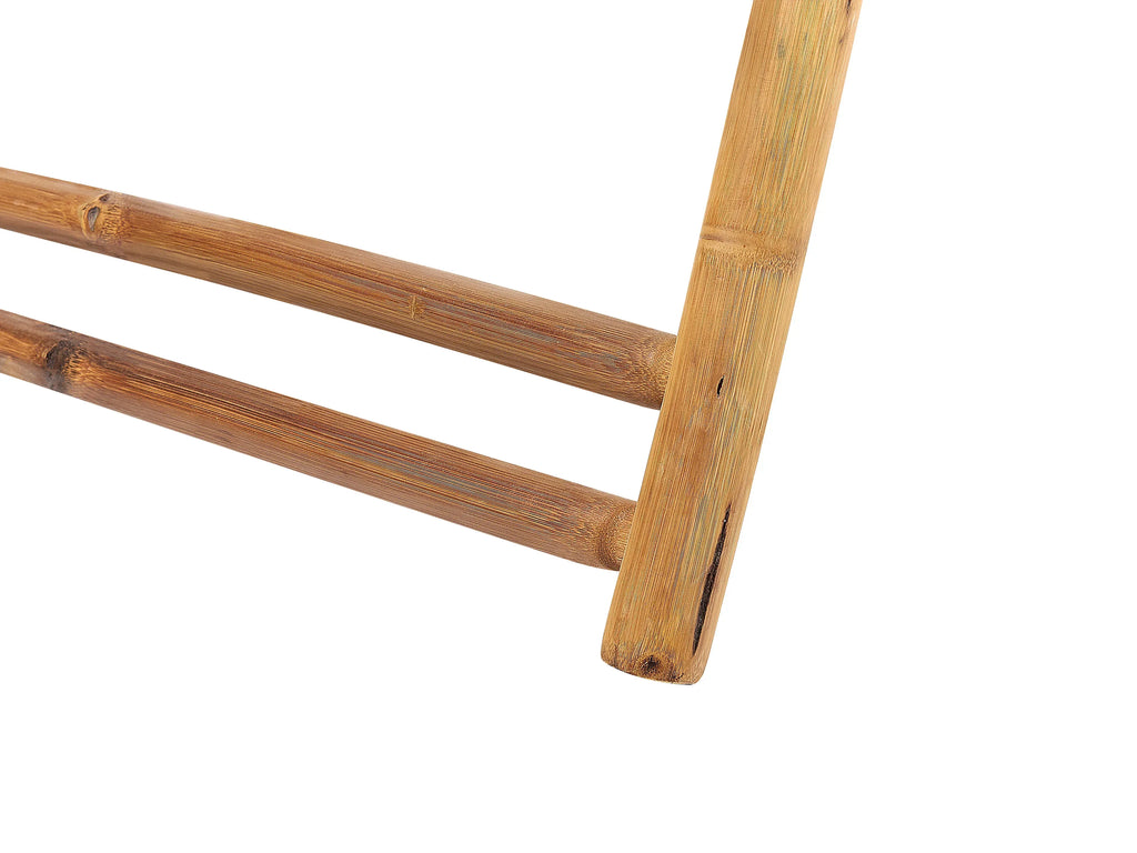Ensemble de 2 chaises longues pliantes Bamb Beige clair