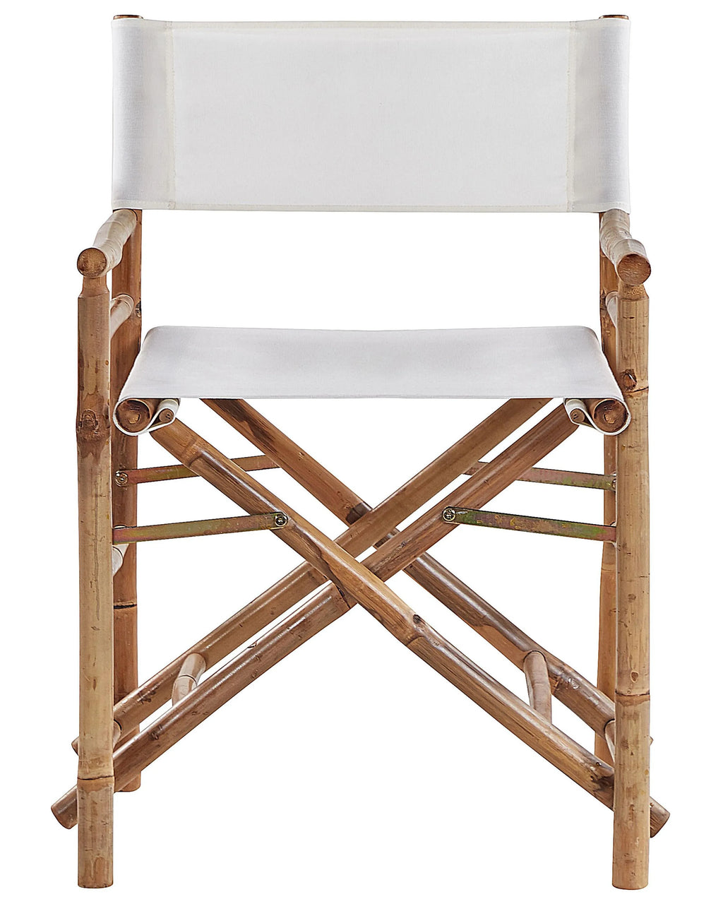 Lot de 2 chaises de jardin Bambou Marron