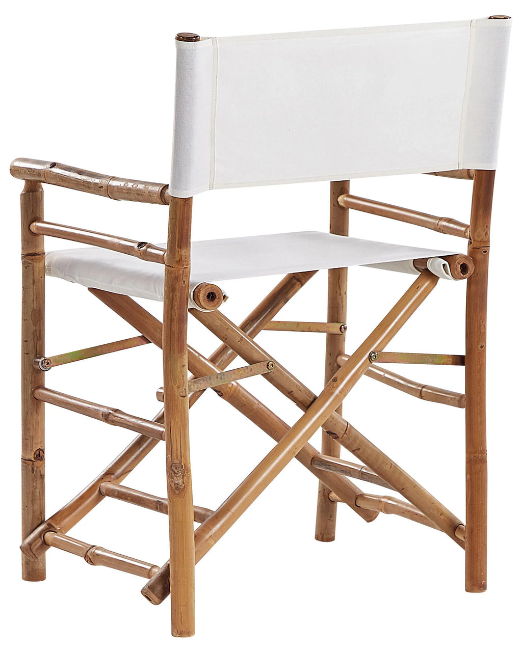 Lot de 2 chaises de jardin Bambou Marron