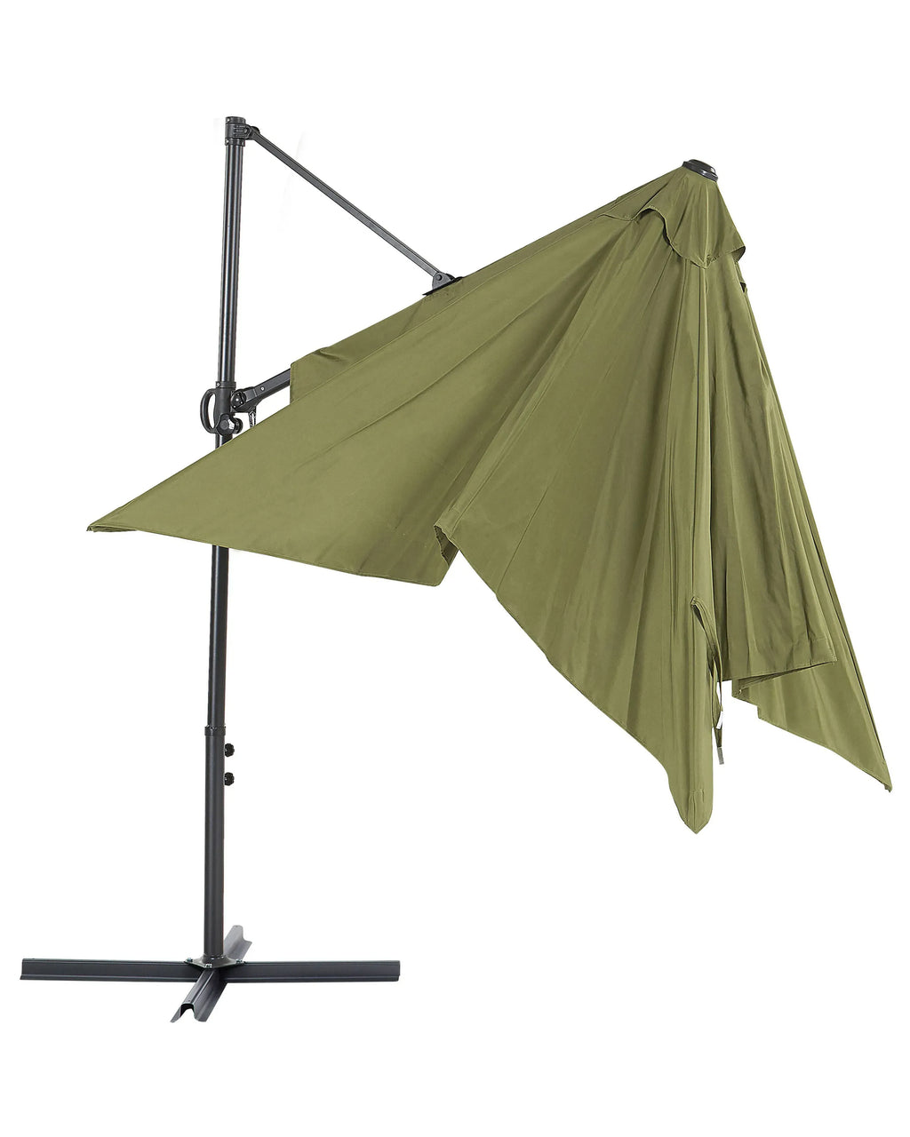 Parasol déporté 245 cm Vert olive