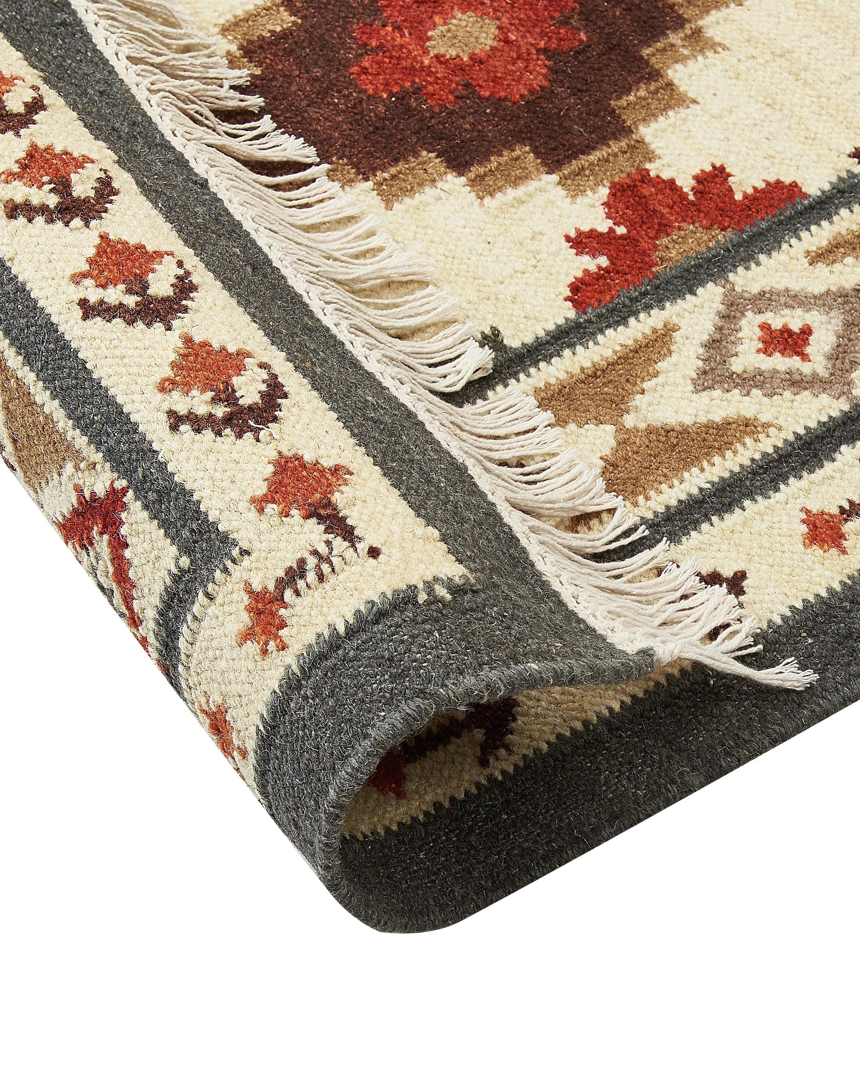 Tapis multicolore 200 x 300 cm Laine