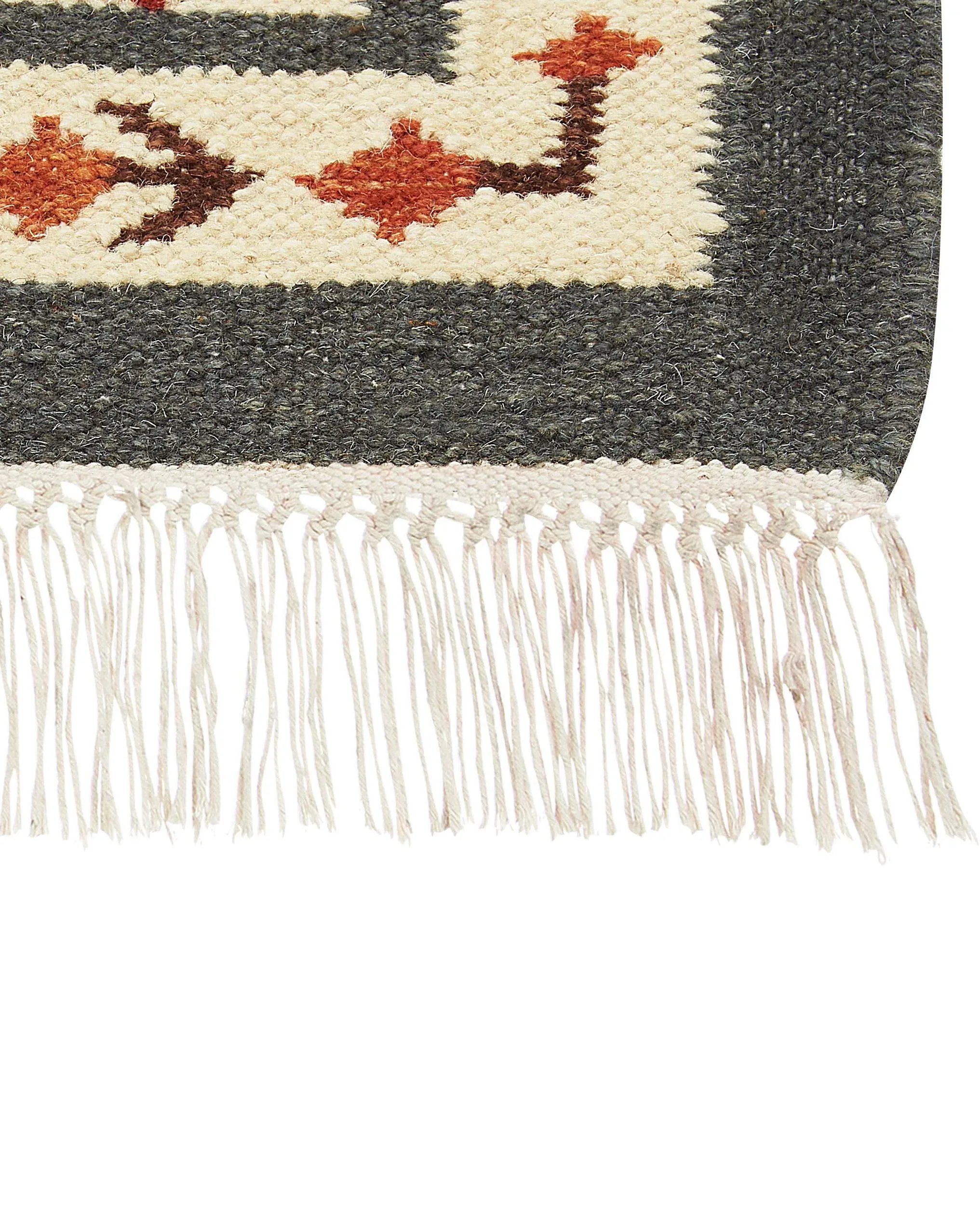 Tapis multicolore 200 x 300 cm Laine