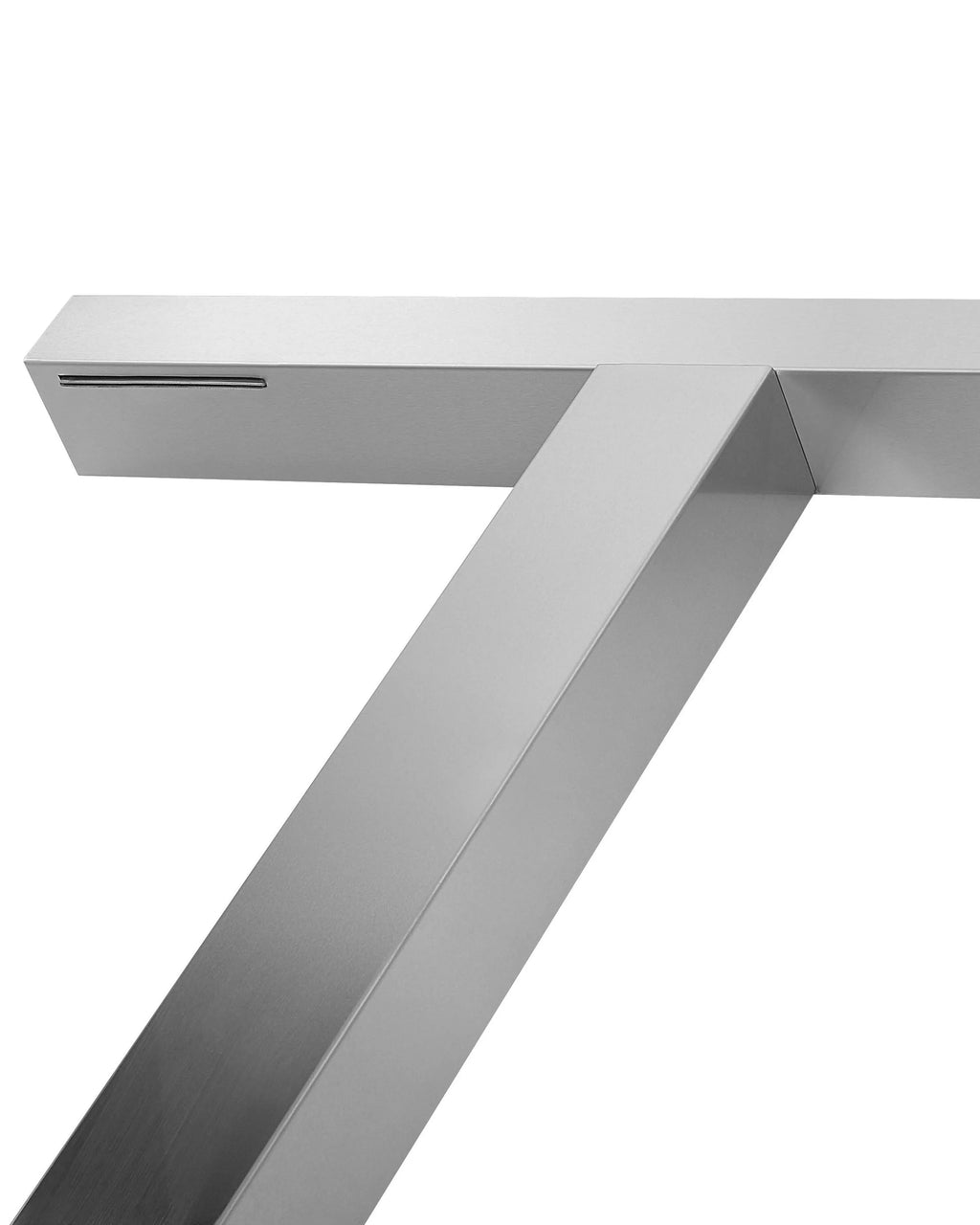 Douche Extérieure 210 cm - Pommeau de Douche Pluie 80 cm en Zinc Argent Brossé - Colonne de Douche pour Jardin