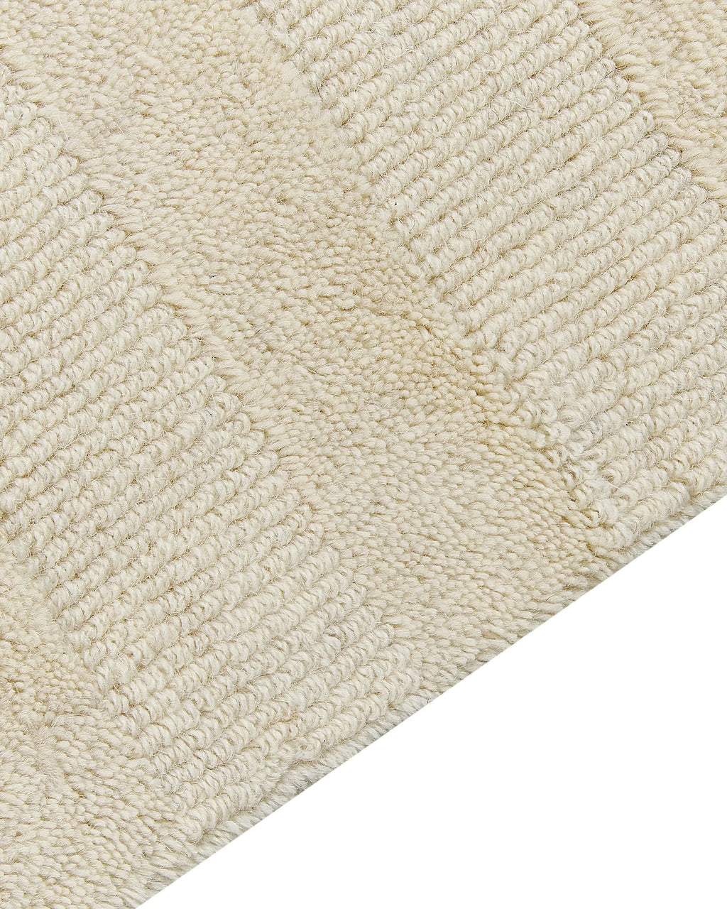 Tapis Beige 200 x 300 cm Laine