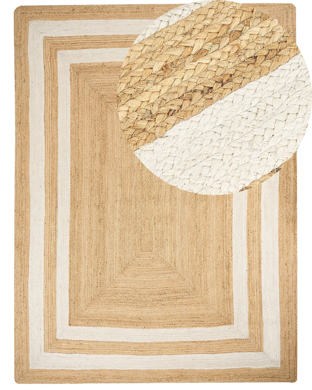 Tappeto GEMEREK Beige 300 x 400 cm Iuta