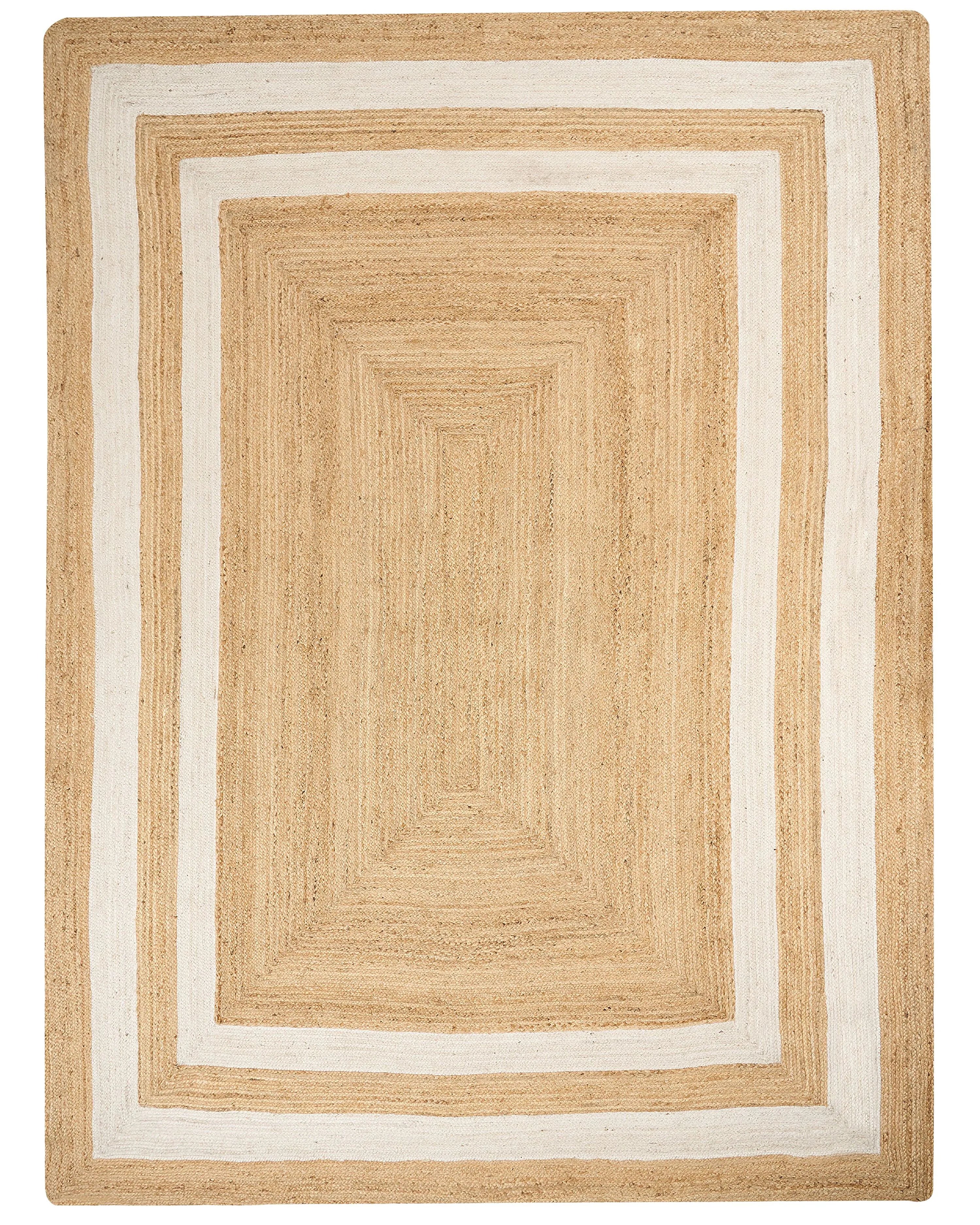 Tapis beige 300 x 400 cm Jute