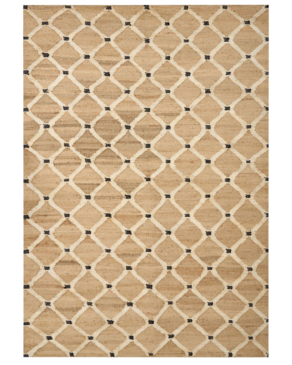 Tappeto KALEKOY Beige 160 x 230 cm Iuta