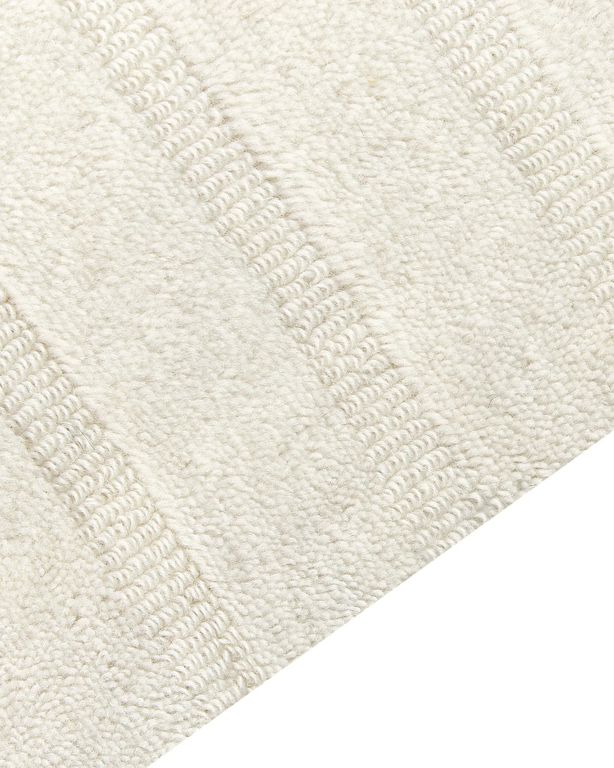 Tapis Beige 200 x 300 cm Laine
