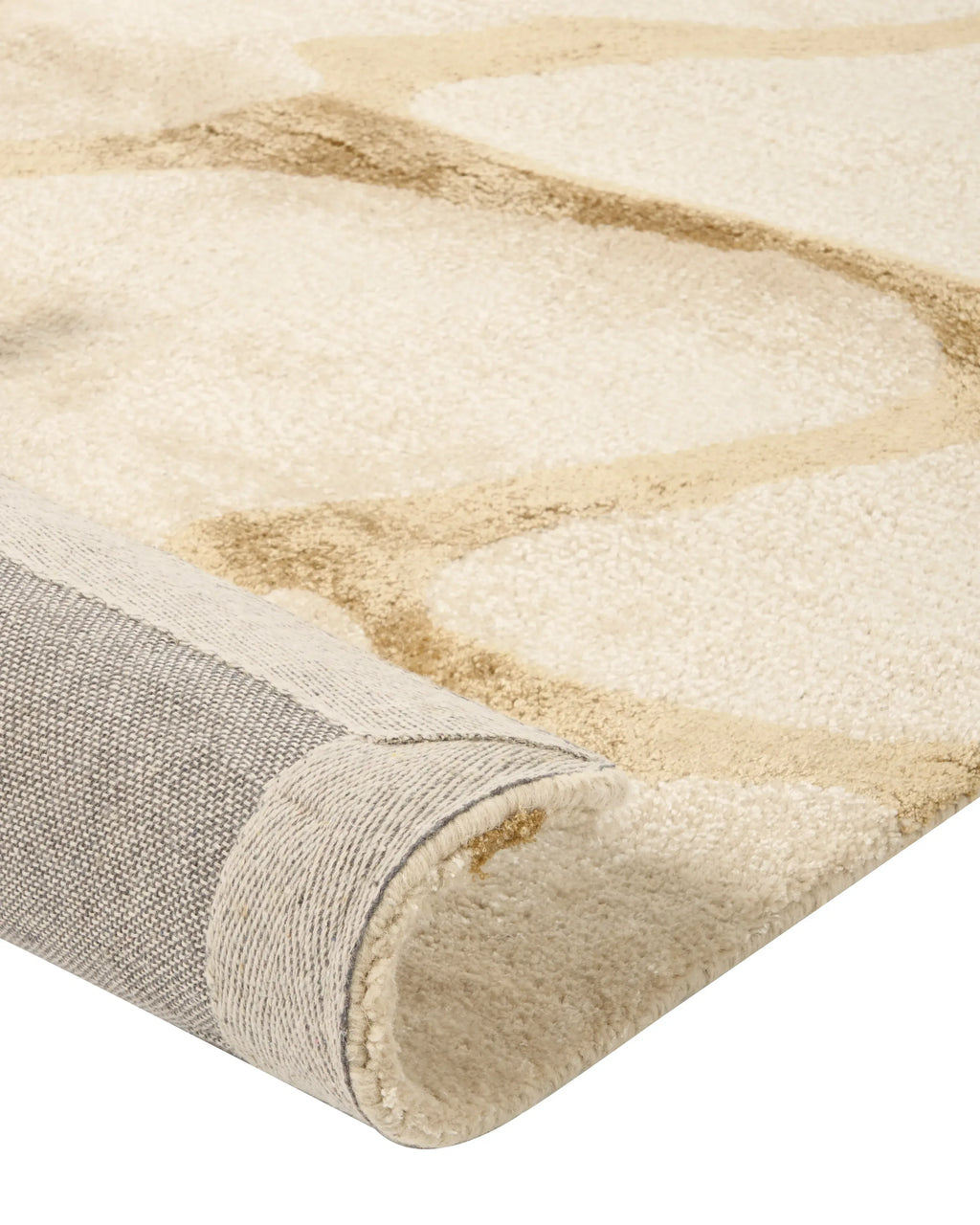 Tapis Beige 160 x 230 cm Viscose