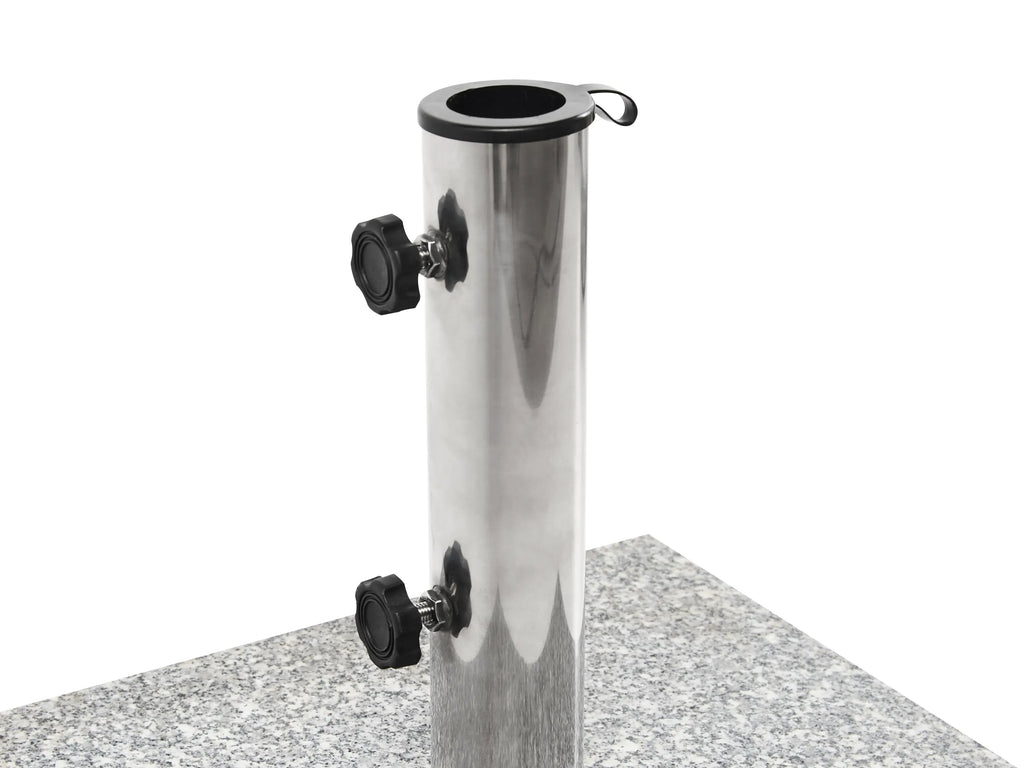 Pied de parasol carré gris 30 kg