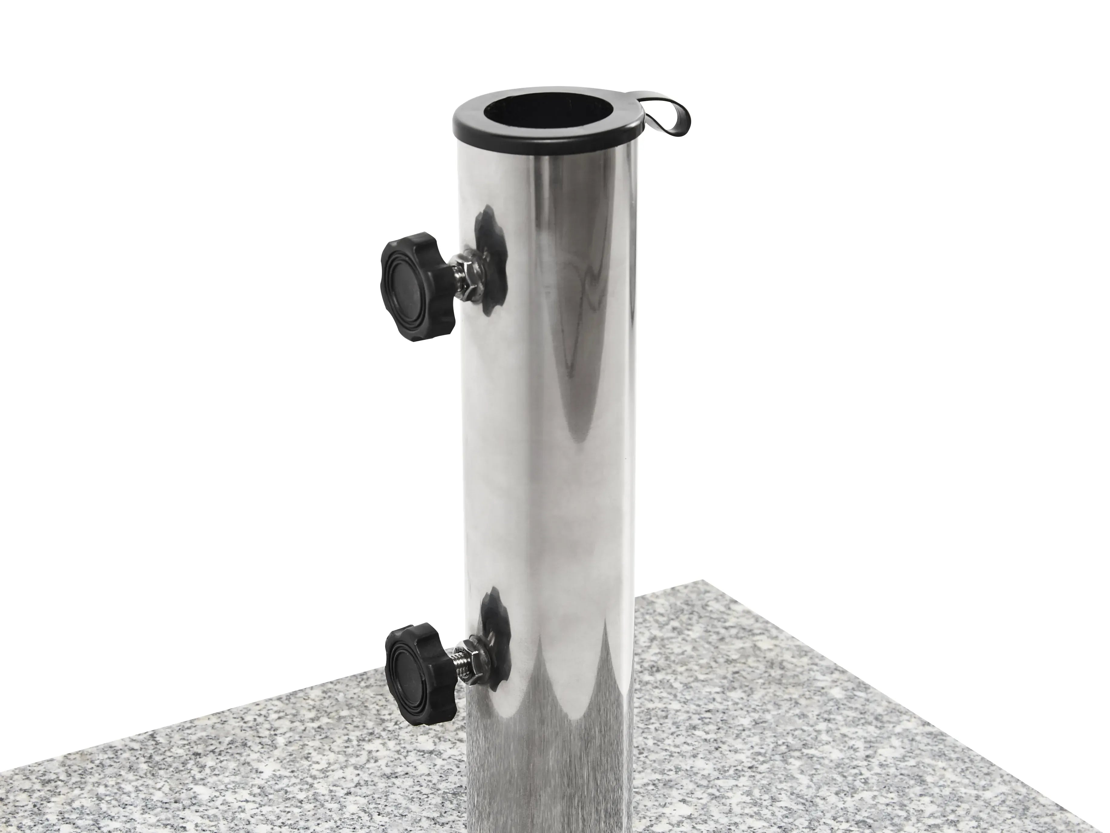 Pied de parasol carré gris 30 kg