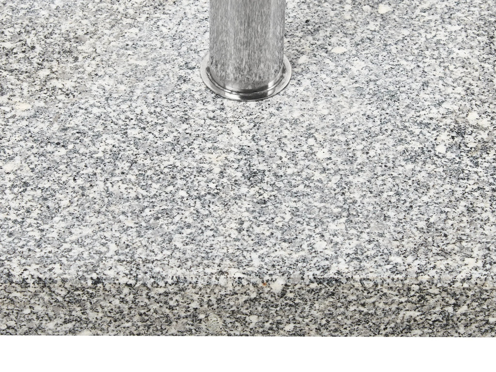 Pied de parasol carré gris 30 kg