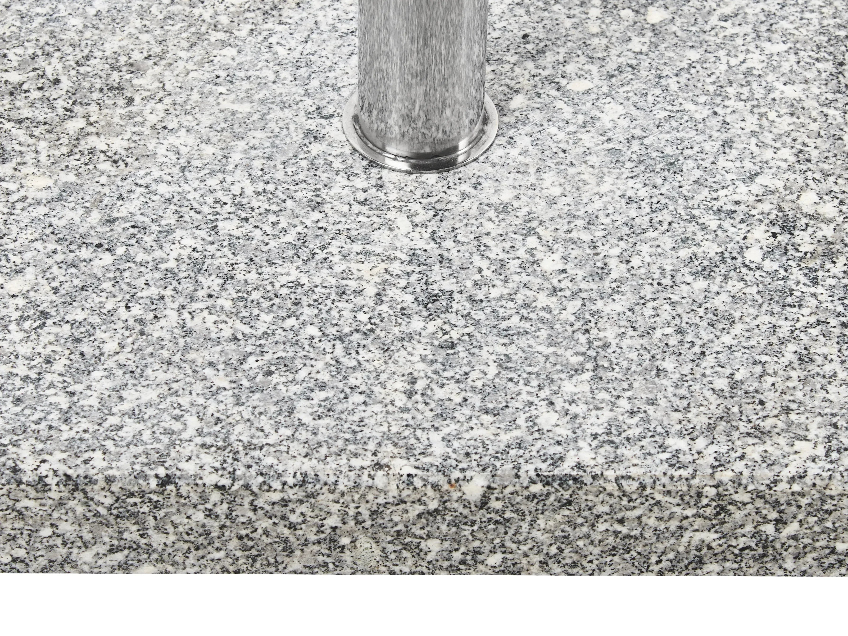 Pied de parasol carré gris 30 kg