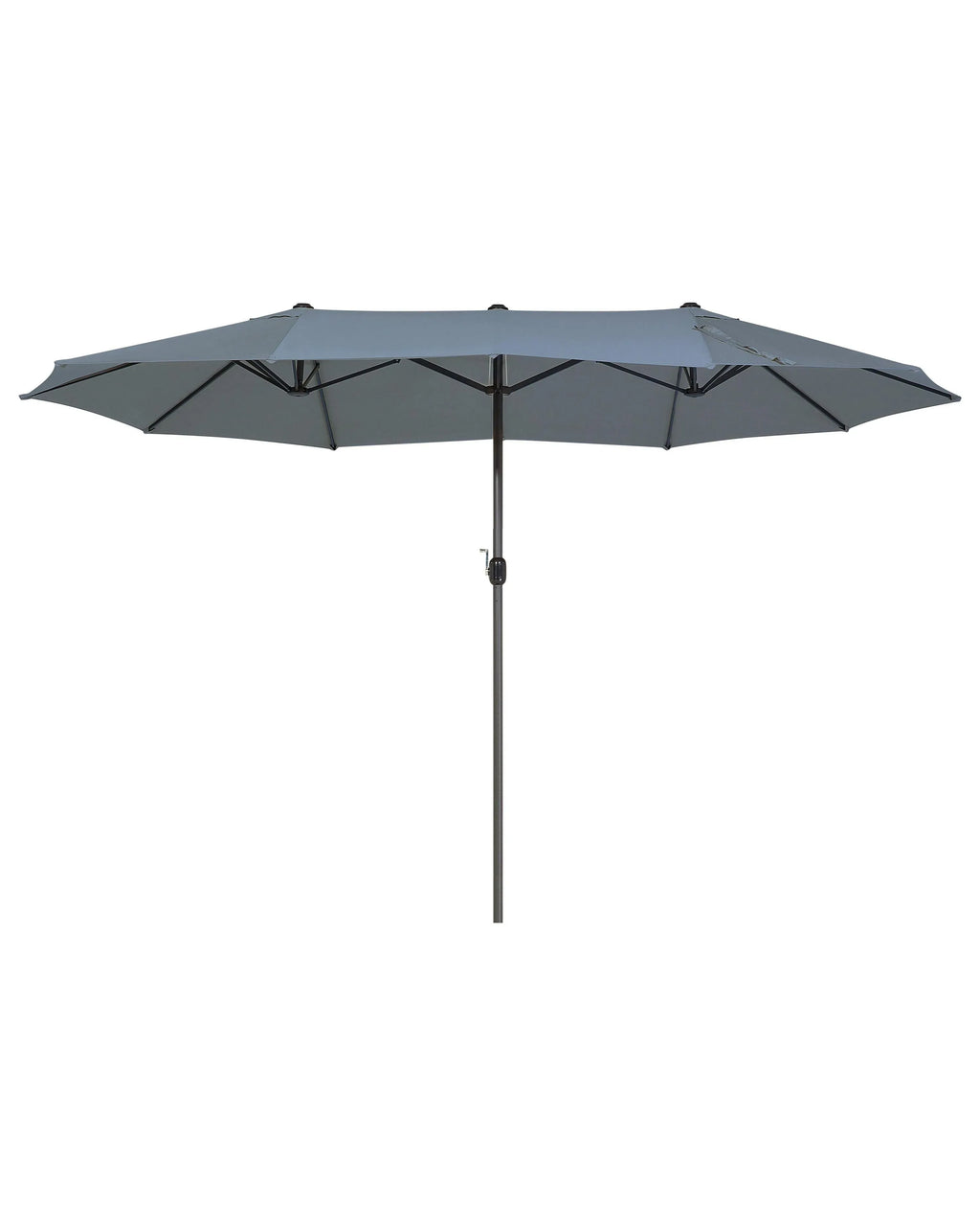 Ombrellone da giardino 460 cm SIBILLA Grigio