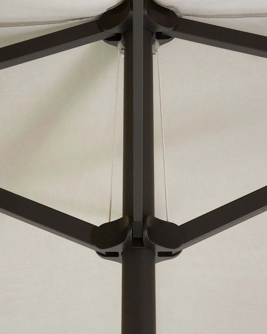 Parasol de jardin 460 cm Beige
