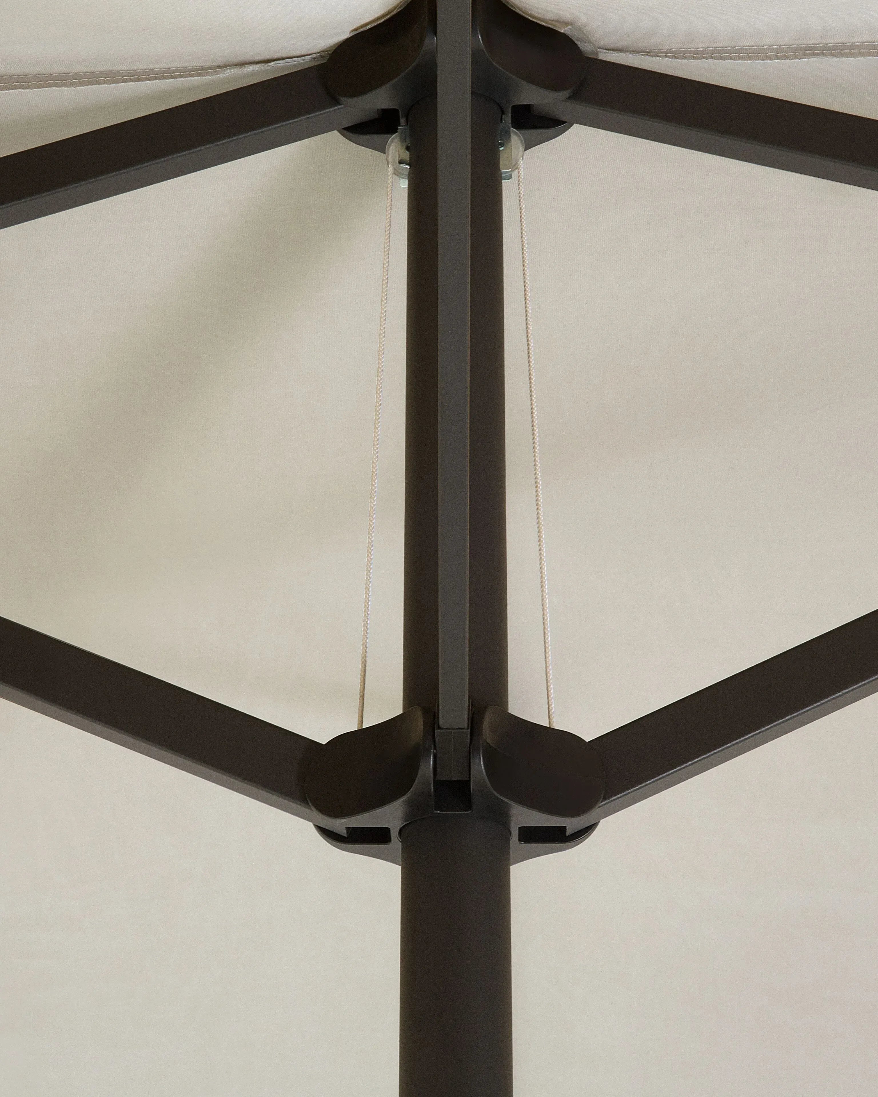Parasol de jardin 460 cm Beige