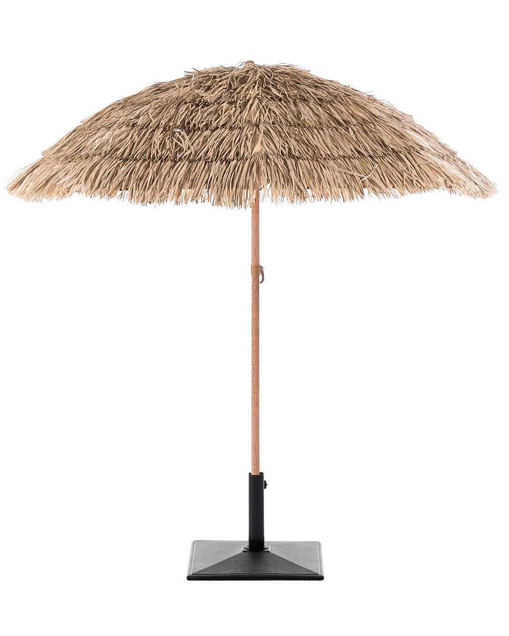 Parasol d'extérieur 175 cm Naturel