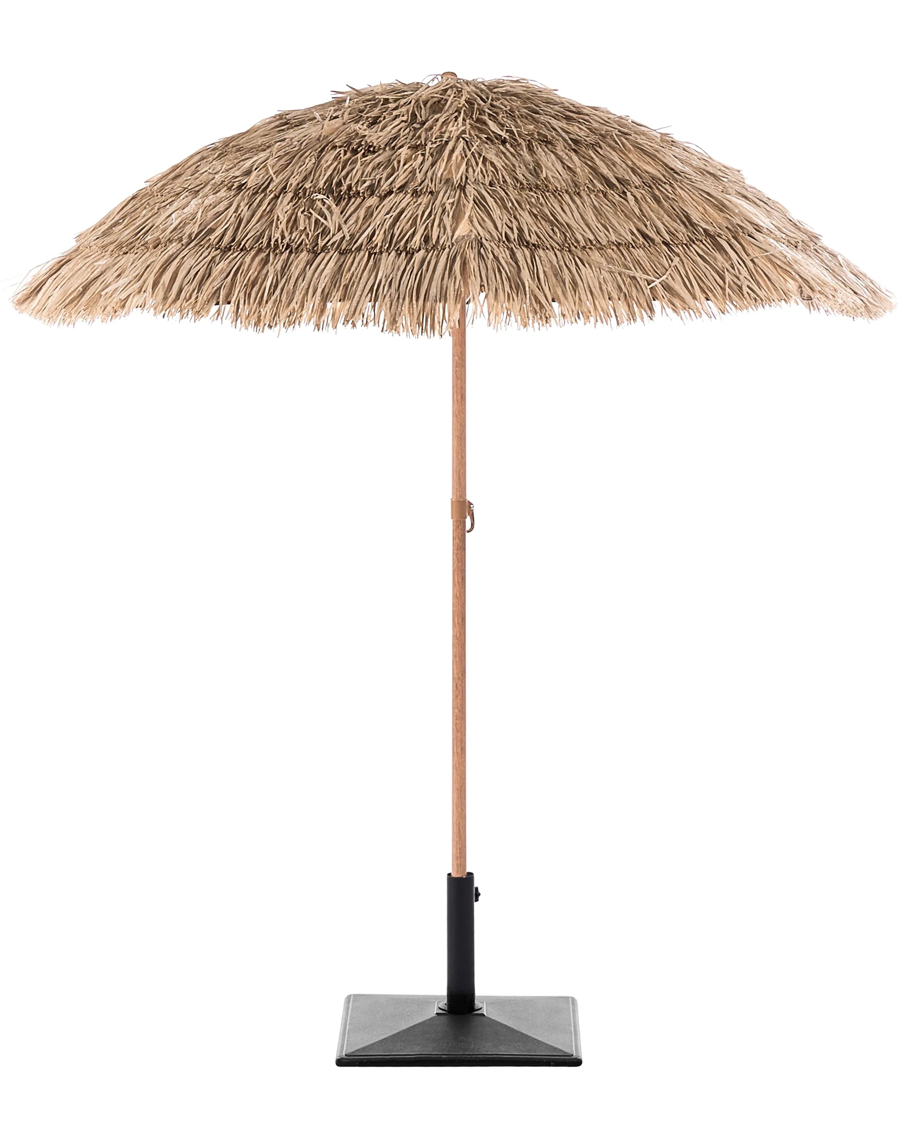 Parasol d'extérieur 175 cm Naturel