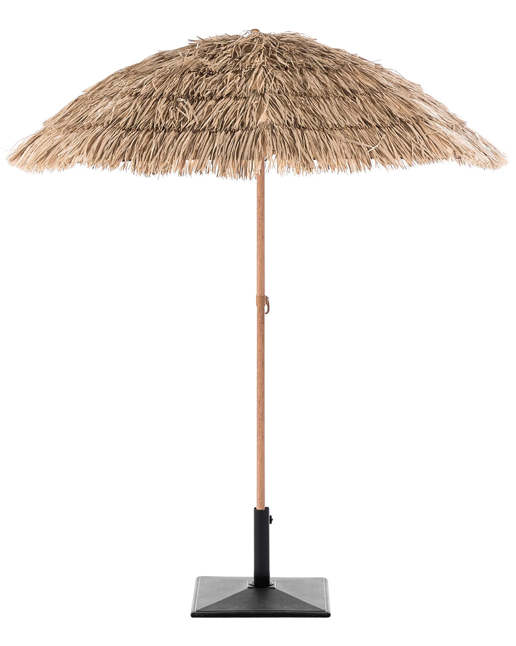Parasol d'extérieur 175 cm Naturel