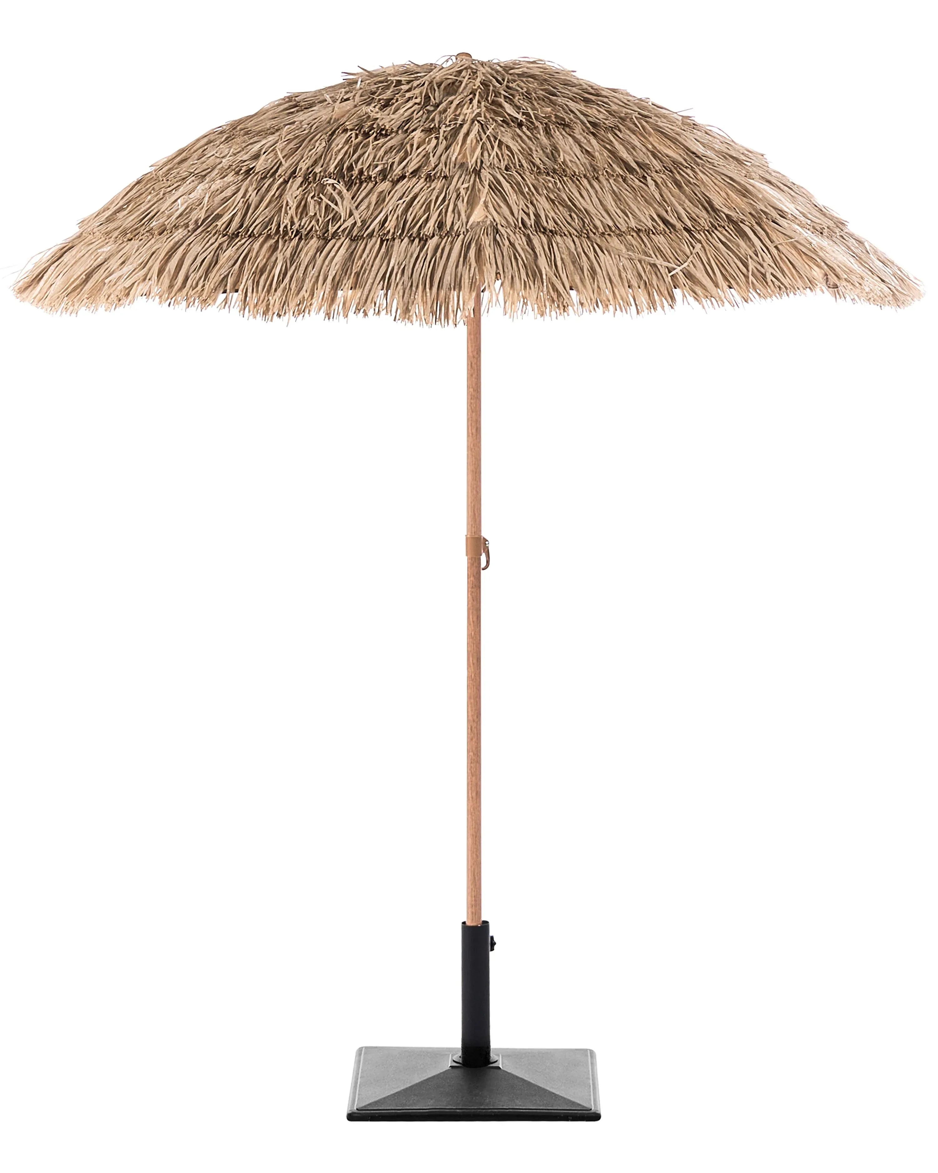 Parasol d'extérieur 175 cm Naturel