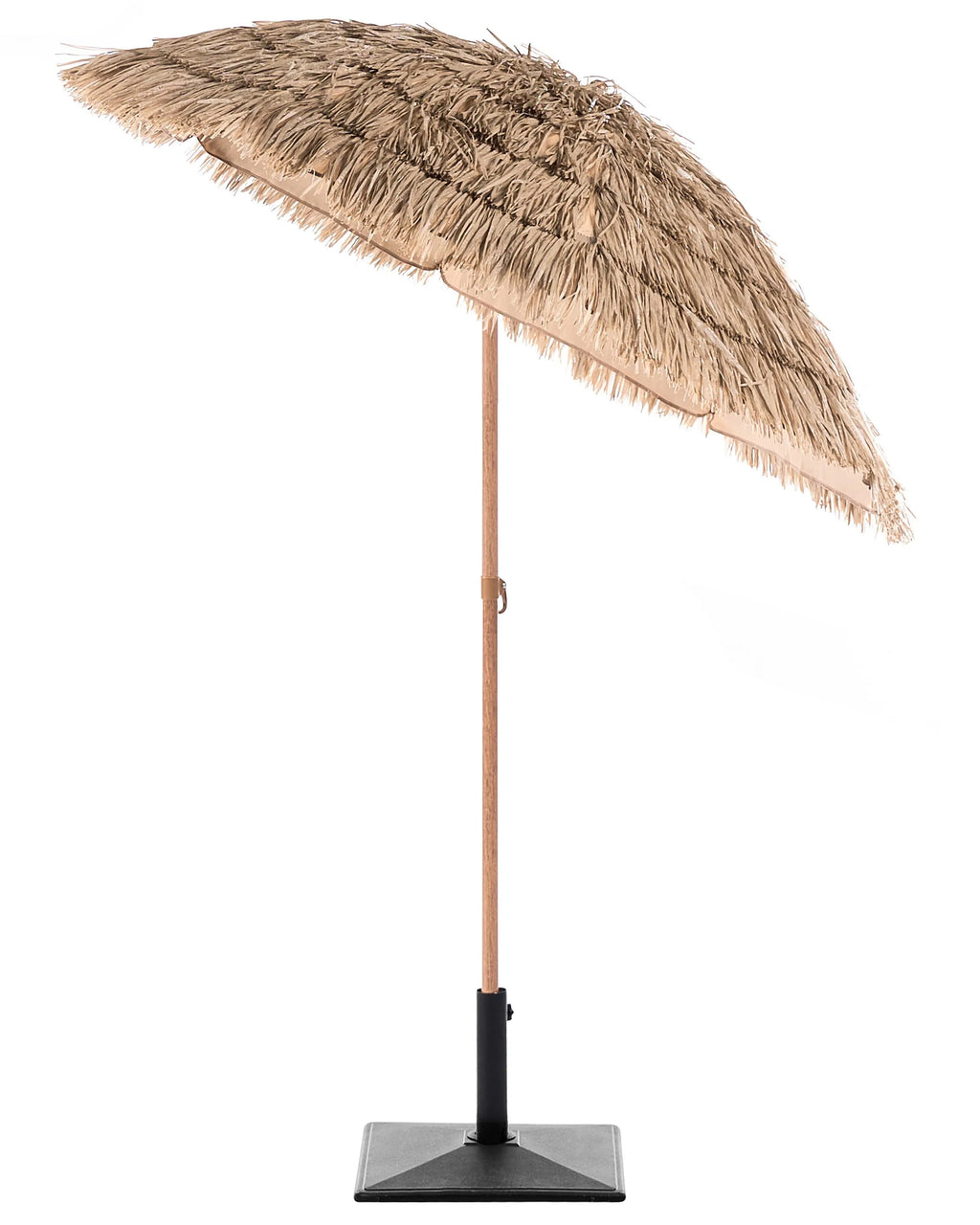 Parasol d'extérieur 175 cm Naturel