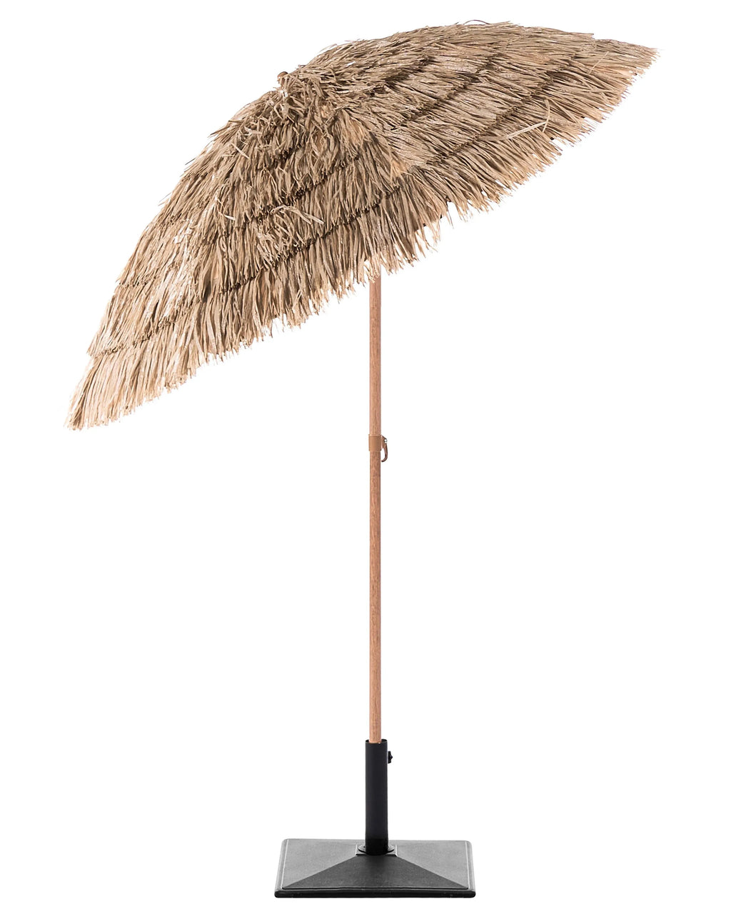 Parasol d'extérieur 175 cm Naturel