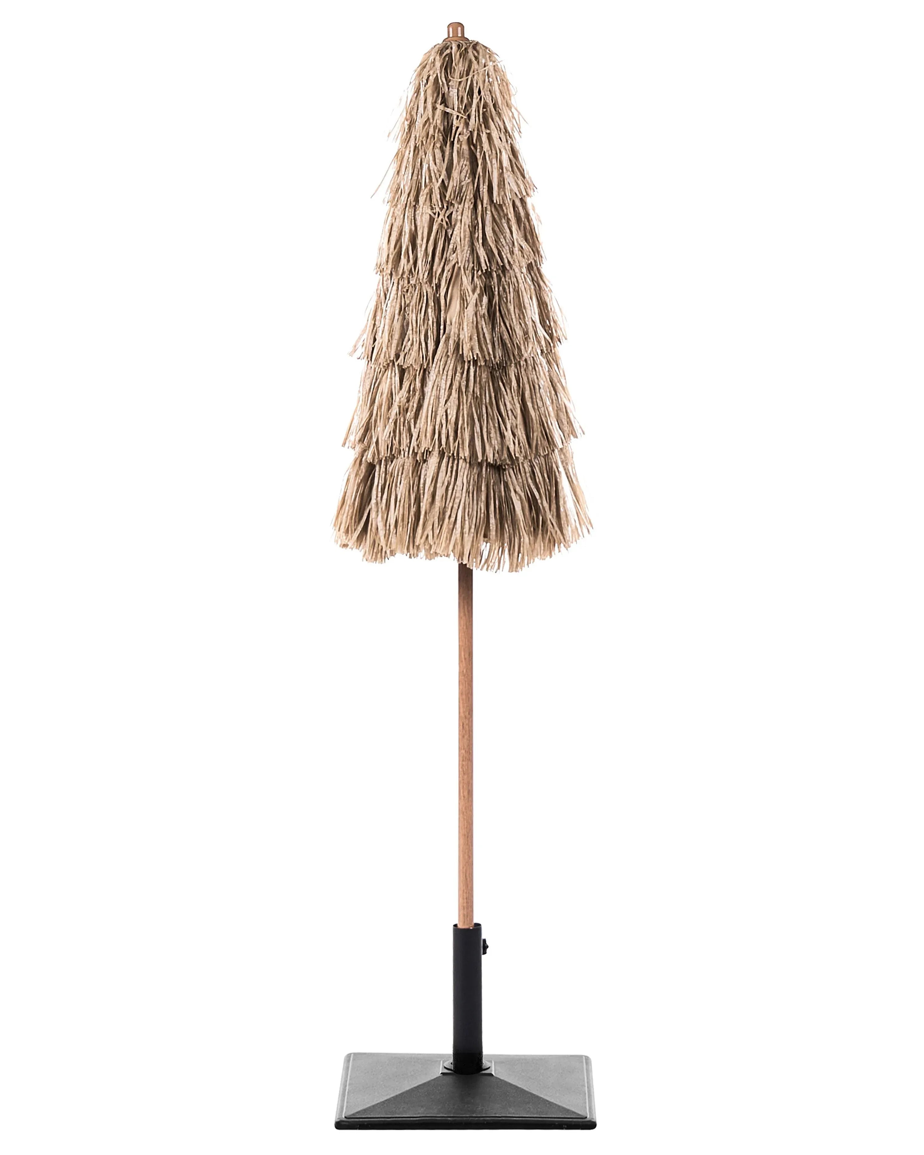 Parasol d'extérieur 175 cm Naturel