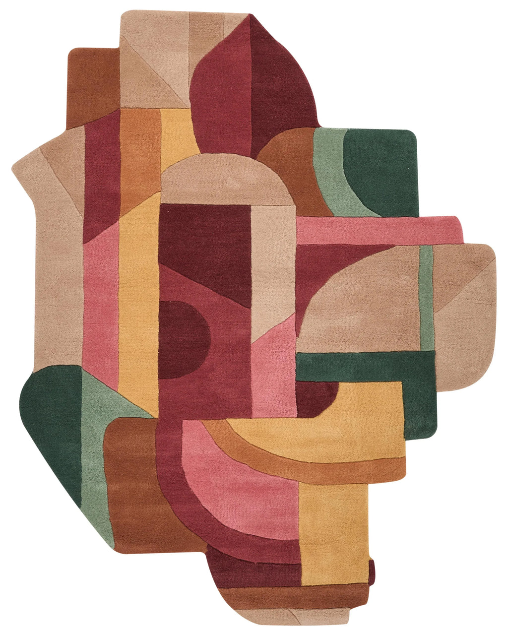 Tappeto INDORE Multicolore 160 x 230 cm Lana