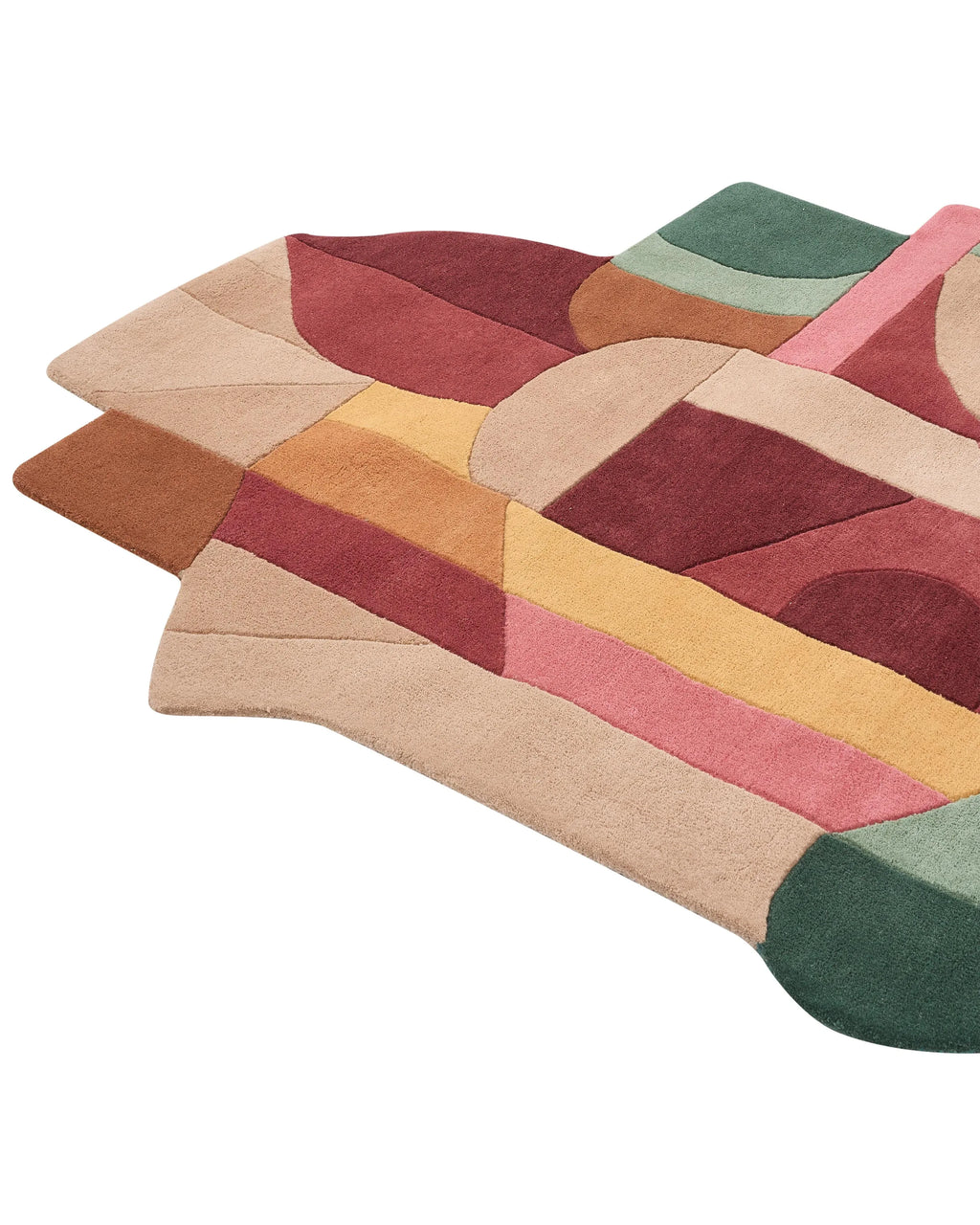 Tapis multicolore 160 x 230 cm Laine